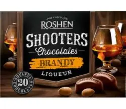SHOOTERS Шоколадови бонбони с алкохол различни вкусове