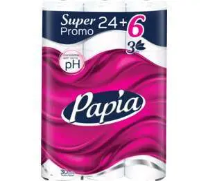 Papia Тоалeтна хартия различни видове