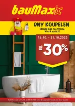 Baumax Aktuální leták Baumax – do 31.10.2025
