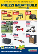 Bricofer Prezzi imbattibili - al 26.10.2025