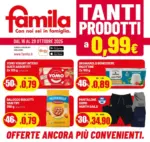 Famila Tanti prodotti a 0.99€ - al 29.10.2025