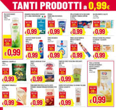 Tanti prodotti a 0.99€