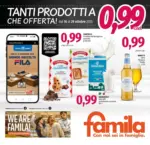 Famila TANTI PRODOTTI A 0,99 - al 29.10.2025