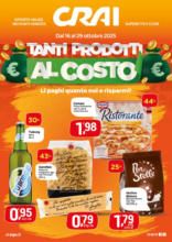 Tanti prodotti al costo