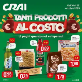 Tanti prodotti al costo