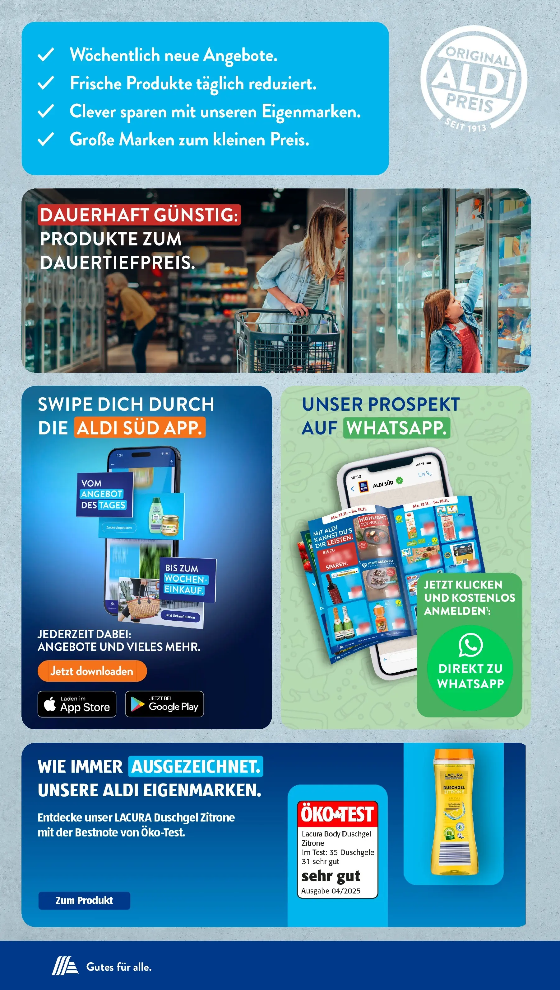 Aldi Süd Prospekt 	 (ab 13.10.2025) zum Blättern | Seite: 3 | Produkte: Duschgel, Zitrone
