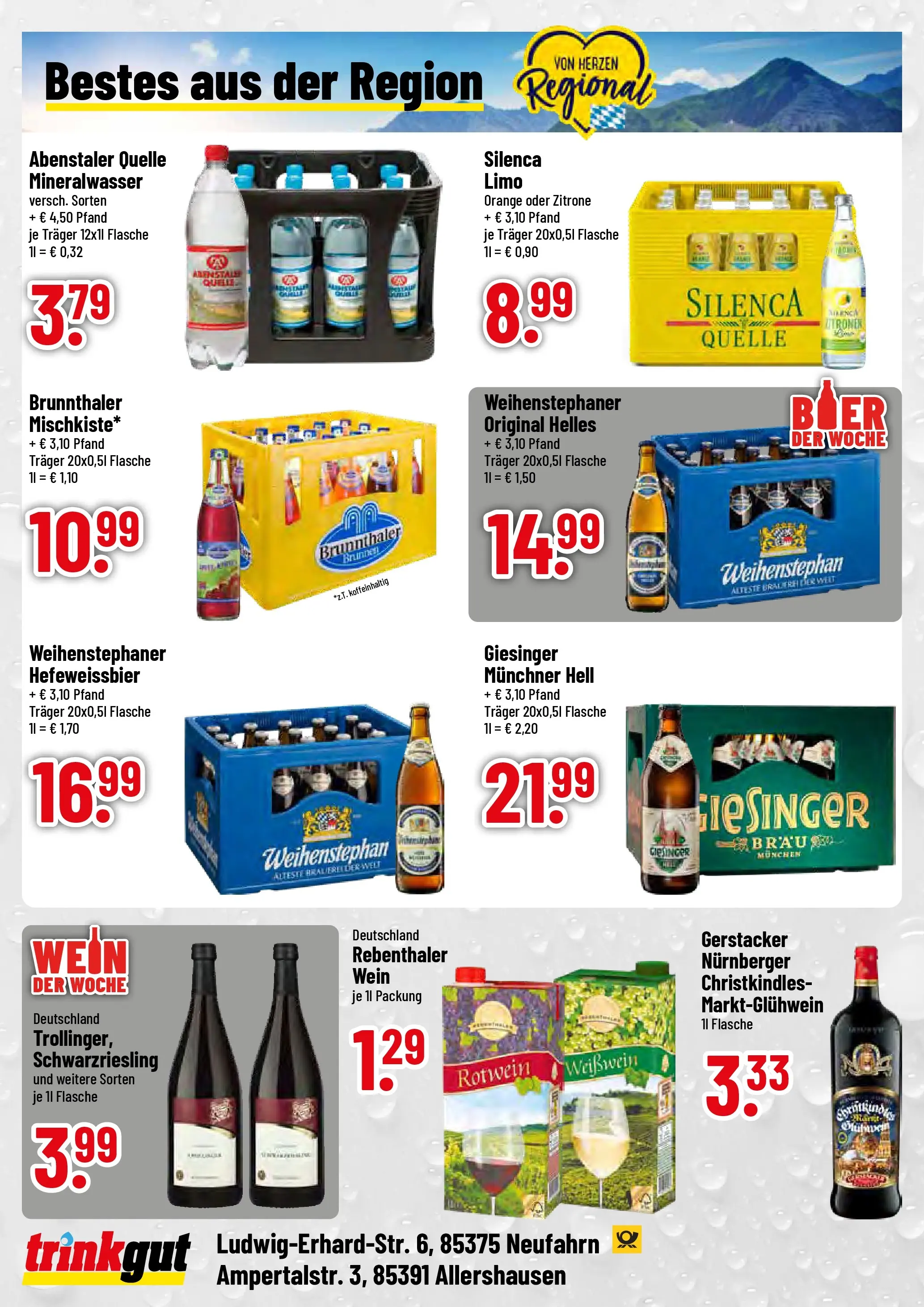 Trinkgut - trinkgut: Wochenangebote (ab 19.10.2025) » Angebote online | Seite: 4 | Produkte: Weißwein, Rotwein, Zitrone, Wein