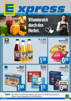 Edeka prospekt München	 ab 19.10.2025 gültig