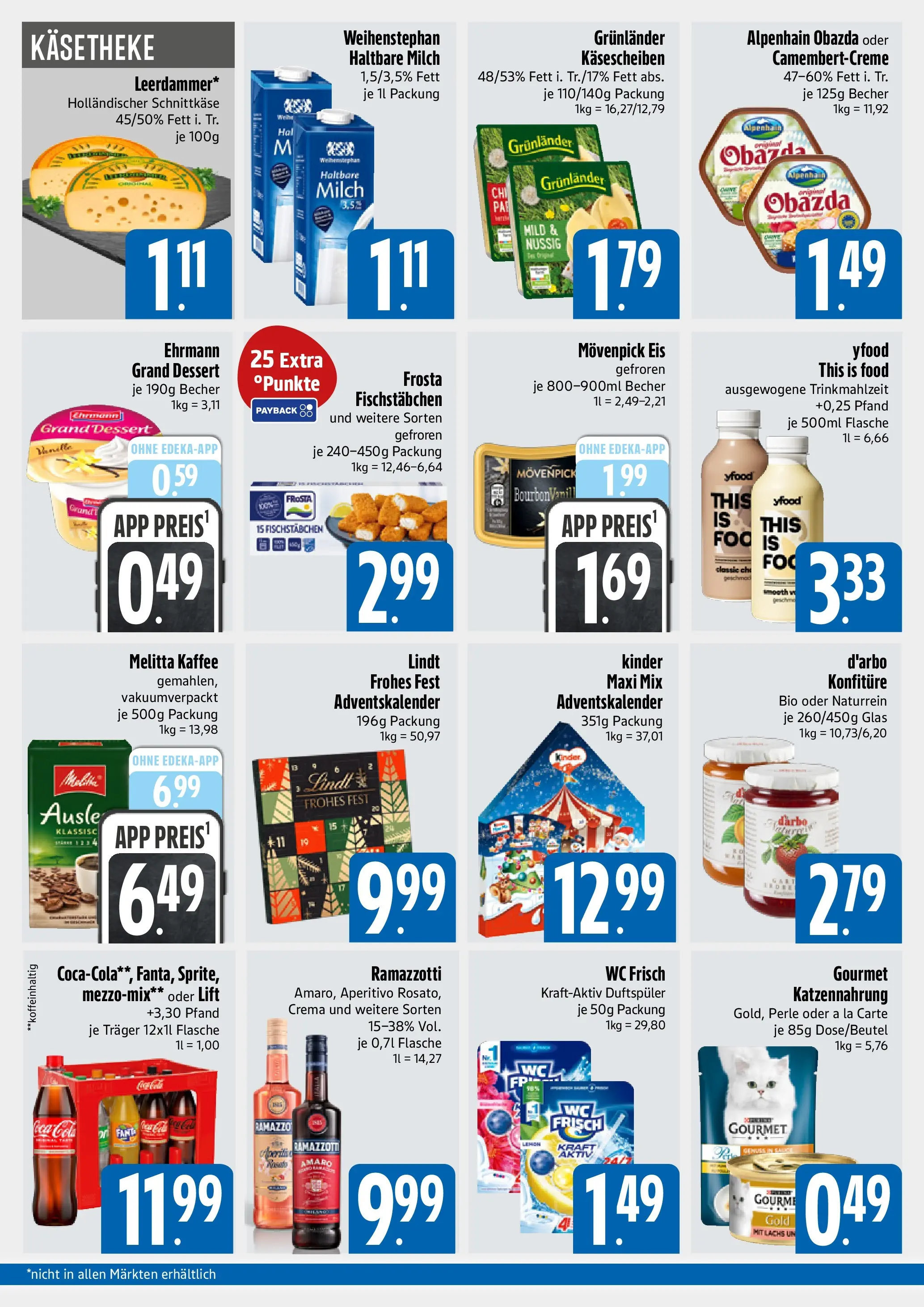 Edeka prospekt München	 (ab 19.10.2025) » Angebote Online | Seite: 2 | Produkte: Lachs, Lindt, Eis, Ramazzotti