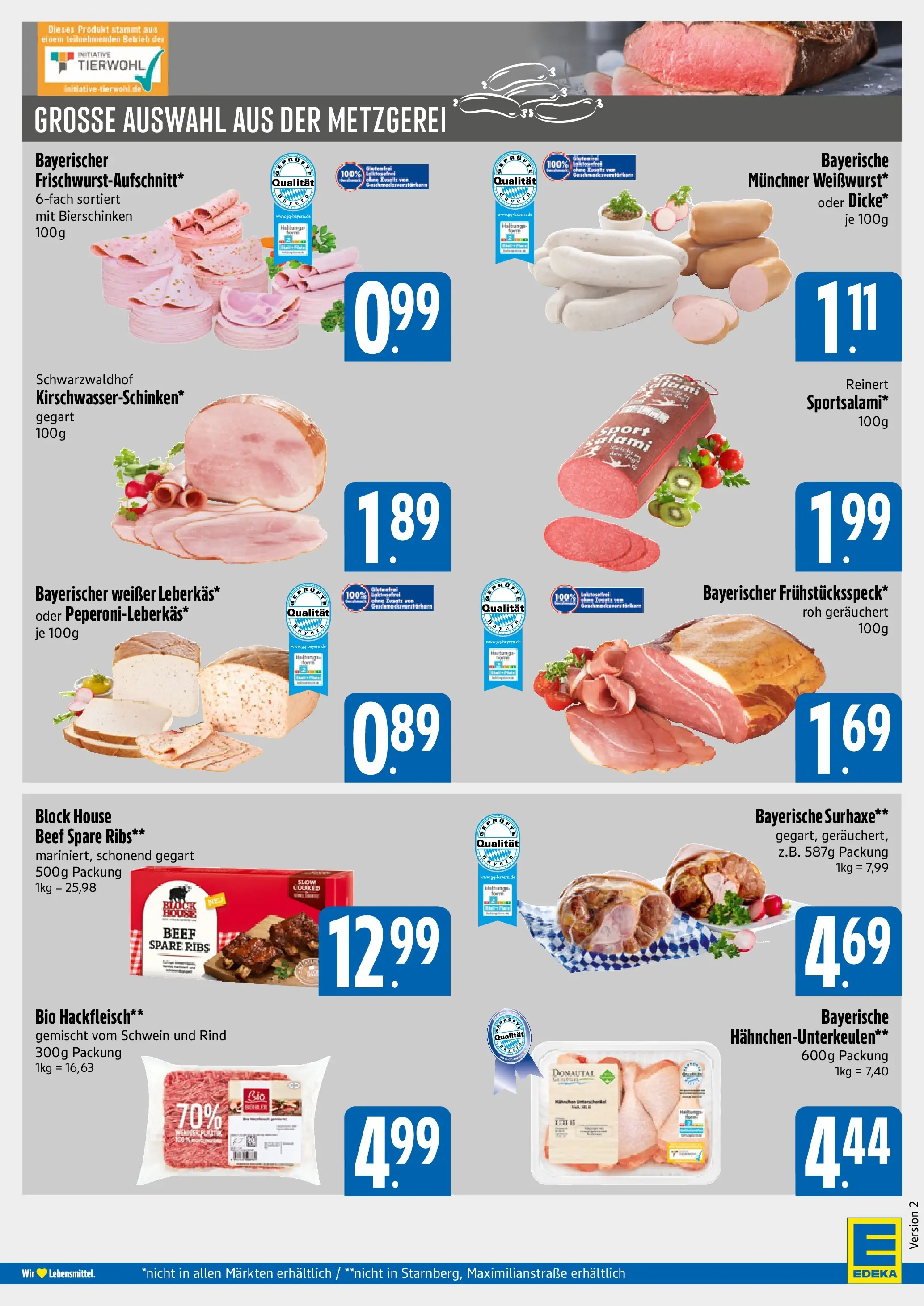 Entdecke - E xpress: Wochenangebote (ab 19.10.2025) zum Blättern | Seite: 4 | Produkte: Spare ribs, Hackfleisch