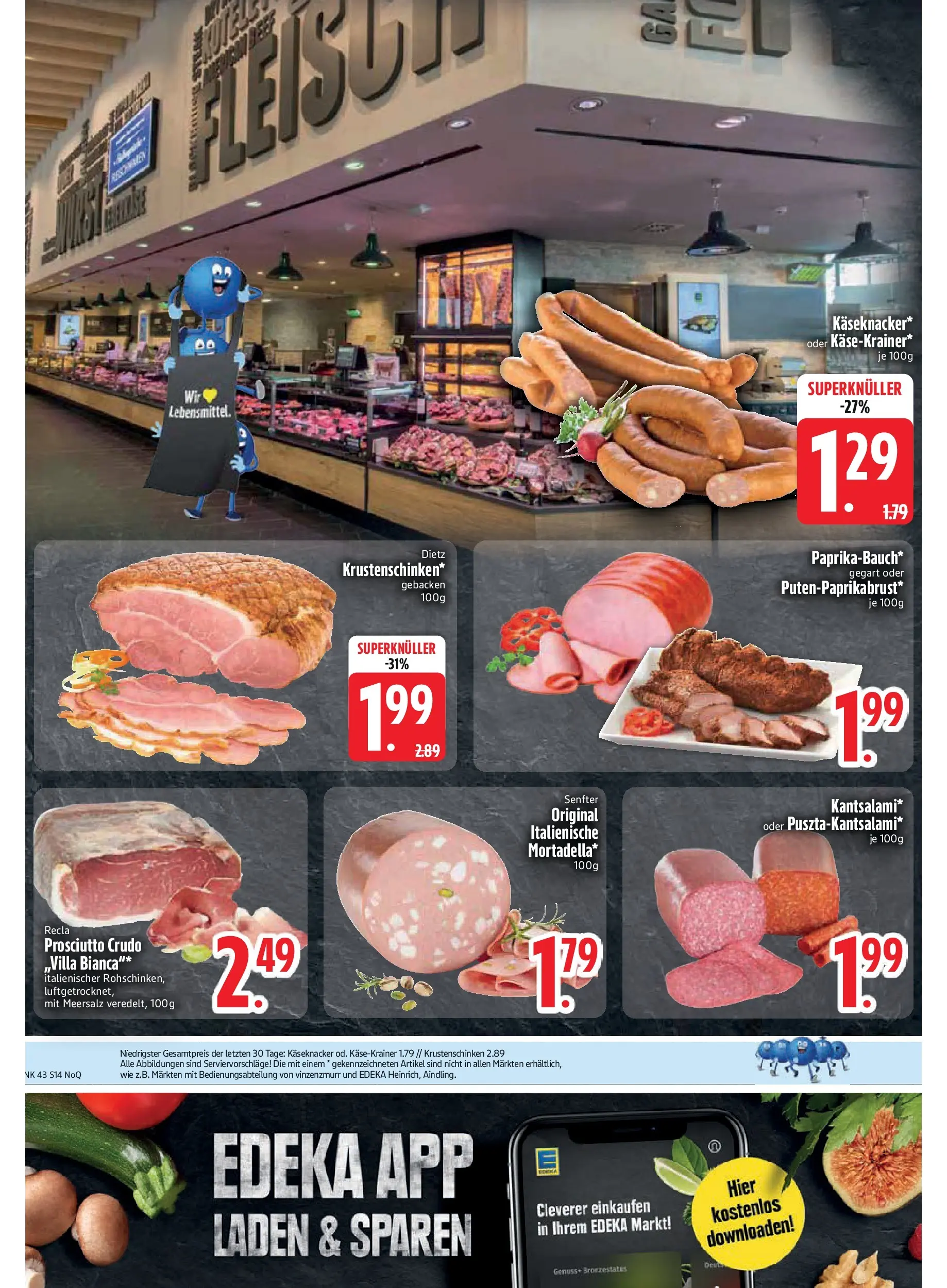 Edeka prospekt Altmannstein	 (ab 19.10.2025) » Angebote Online | Seite: 14
