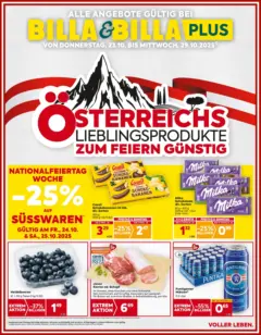 Billa Flugblatt - Guessing, Oberwart, Pinkafeld ab 23.10.2025 gültig