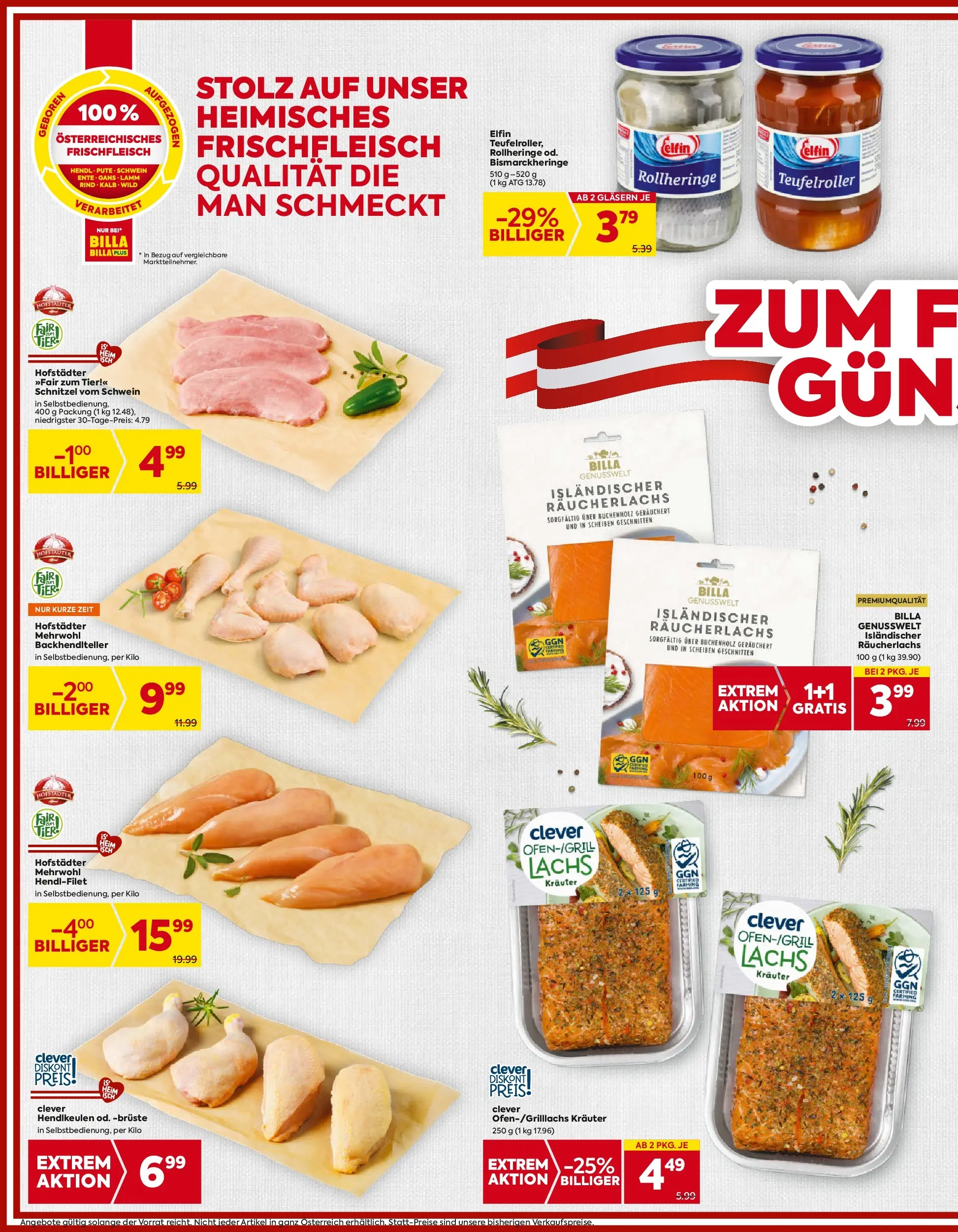 Billa - BILLA: Flugblatt gültig bei BILLA & BILLA PLUS ab 22.10.2025 - Angebote, Prospekt | Seite: 4