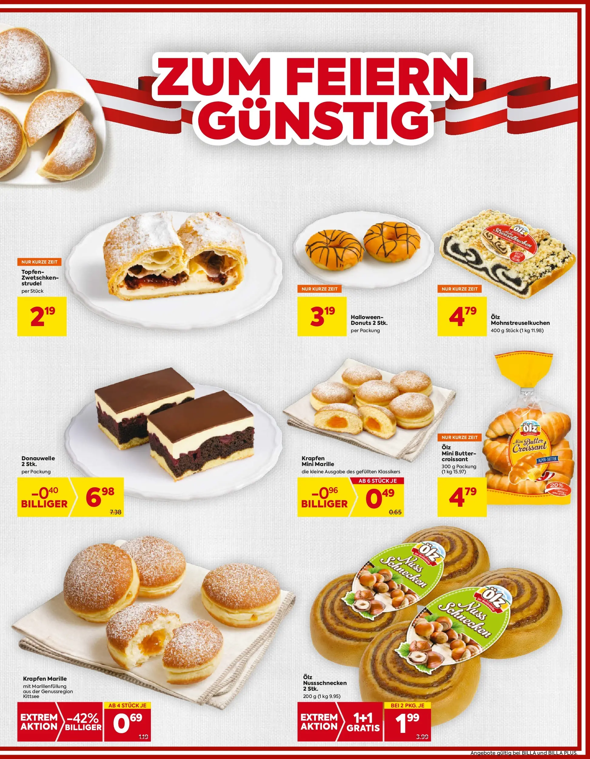 Billa - BILLA: Flugblatt gültig bei BILLA & BILLA PLUS ab 22.10.2025 - Angebote, Prospekt | Seite: 9 | Produkte: Butter