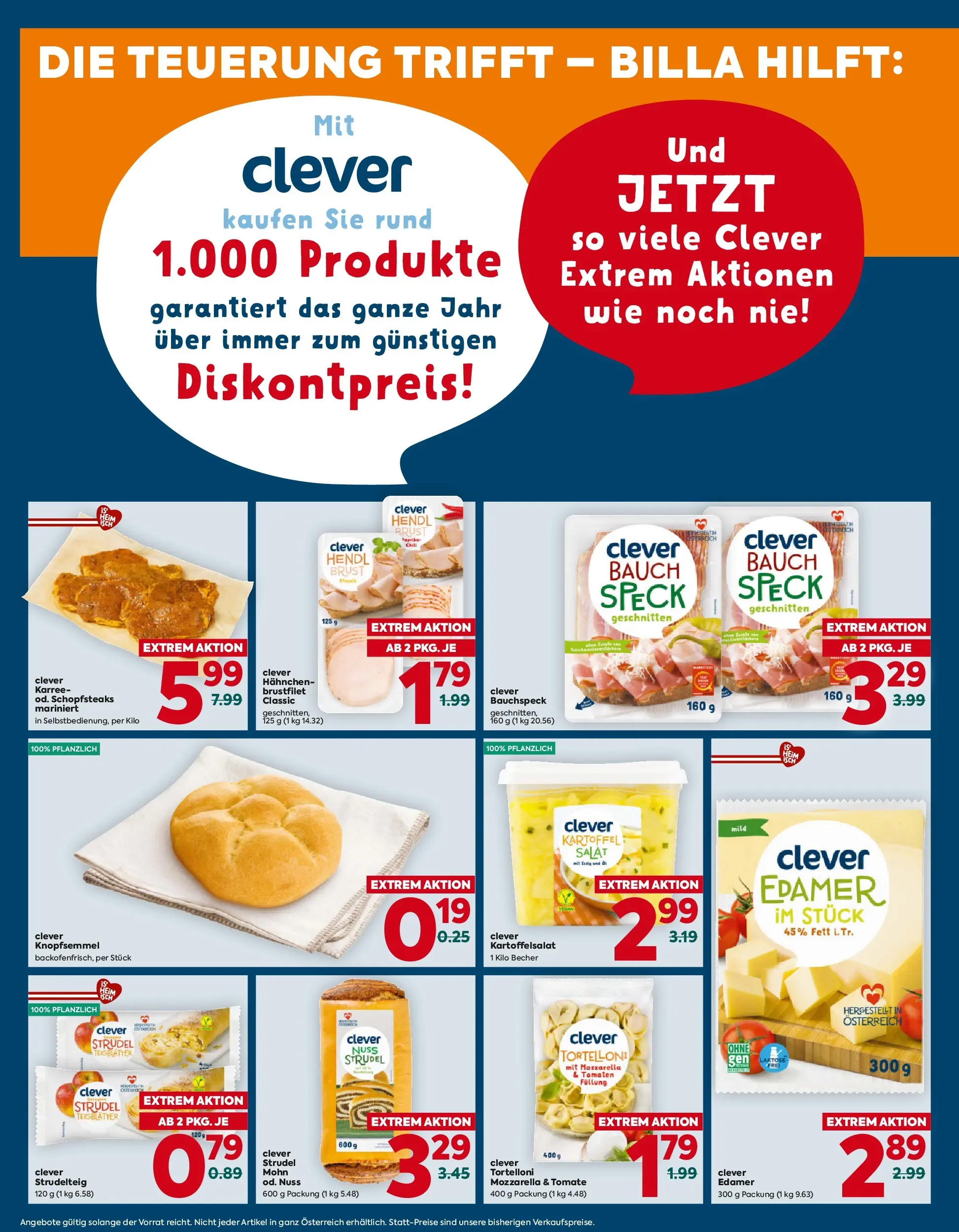 Billa - BILLA: Flugblatt gültig bei BILLA & BILLA PLUS ab 22.10.2025 - Angebote, Prospekt | Seite: 18 | Produkte: Salat, Tomaten