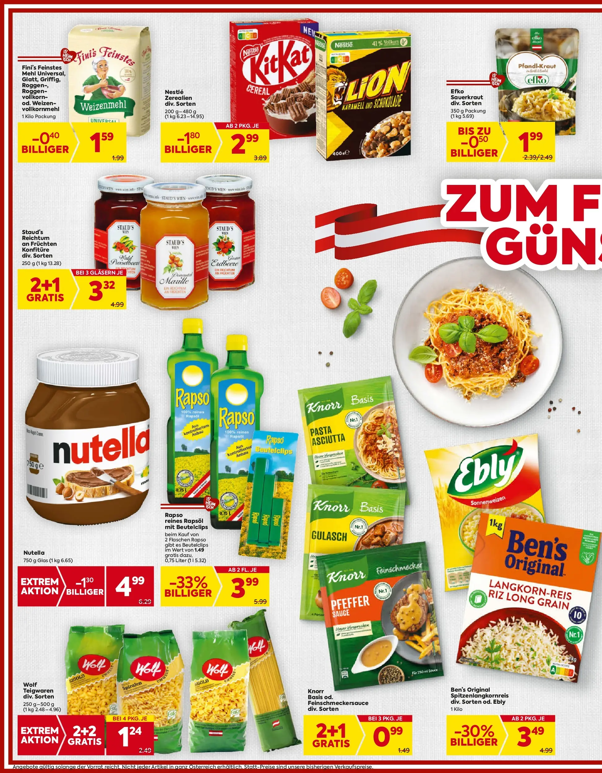 Billa - BILLA: Flugblatt gültig bei BILLA & BILLA PLUS ab 22.10.2025 - Angebote, Prospekt | Seite: 12 | Produkte: Pasta, Pfeffer, Schokolade