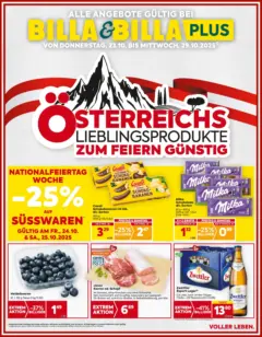 Billa - BILLA: Flugblatt gültig bei BILLA & BILLA PLUS ab 22.10.2025 gültig