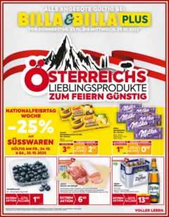Billa - BILLA: Flugblatt gültig bei BILLA & BILLA PLUS ab 22.10.2025 gültig
