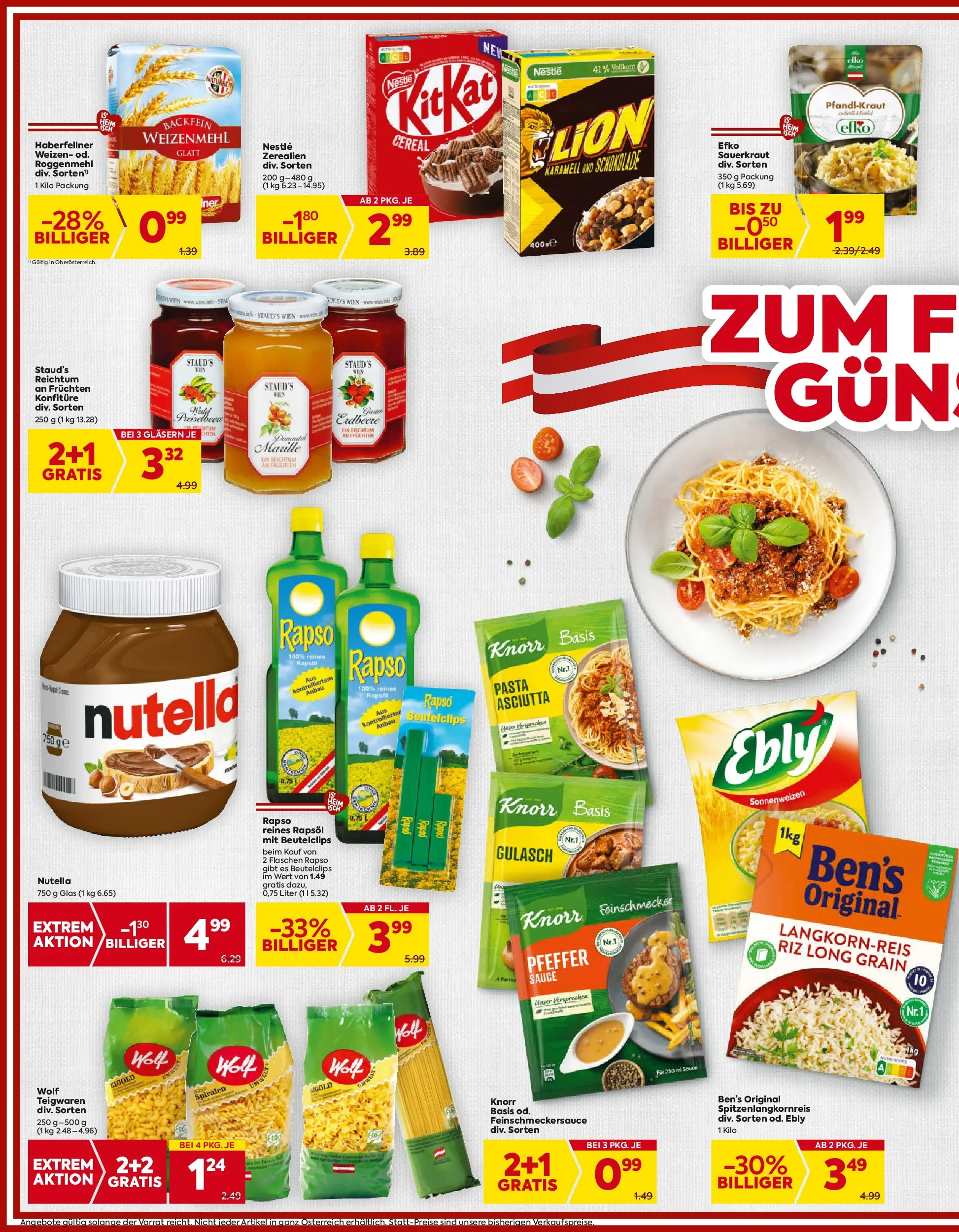 Billa - BILLA: Flugblatt gültig bei BILLA & BILLA PLUS ab 22.10.2025 - Angebote, Prospekt | Seite: 12 | Produkte: Pasta, Pfeffer, Schokolade