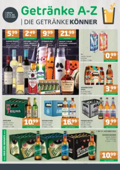 Entdecke - Getränke A-Z: Getränkeangebote ab 19.10.2025 gültig Entdecke - Getränke A-Z: Getränkeangebote ab 19.10.2025 gültig