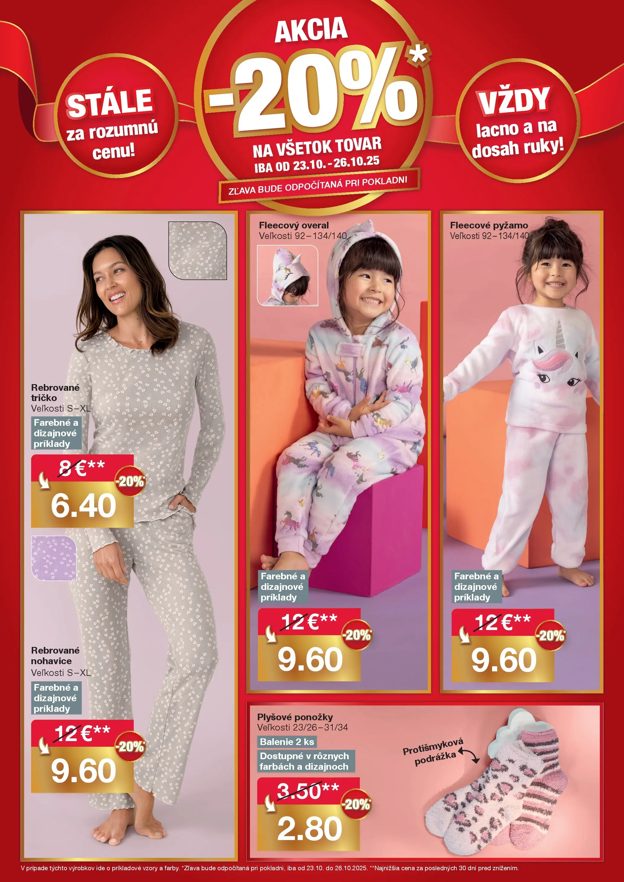 Objavte - Woolworth: Ahoj Presov od 16.10.2025 » aktuálna akcia | Strana: 6 | Produkty: Tričko, Nohavice, Overal, Ponožky