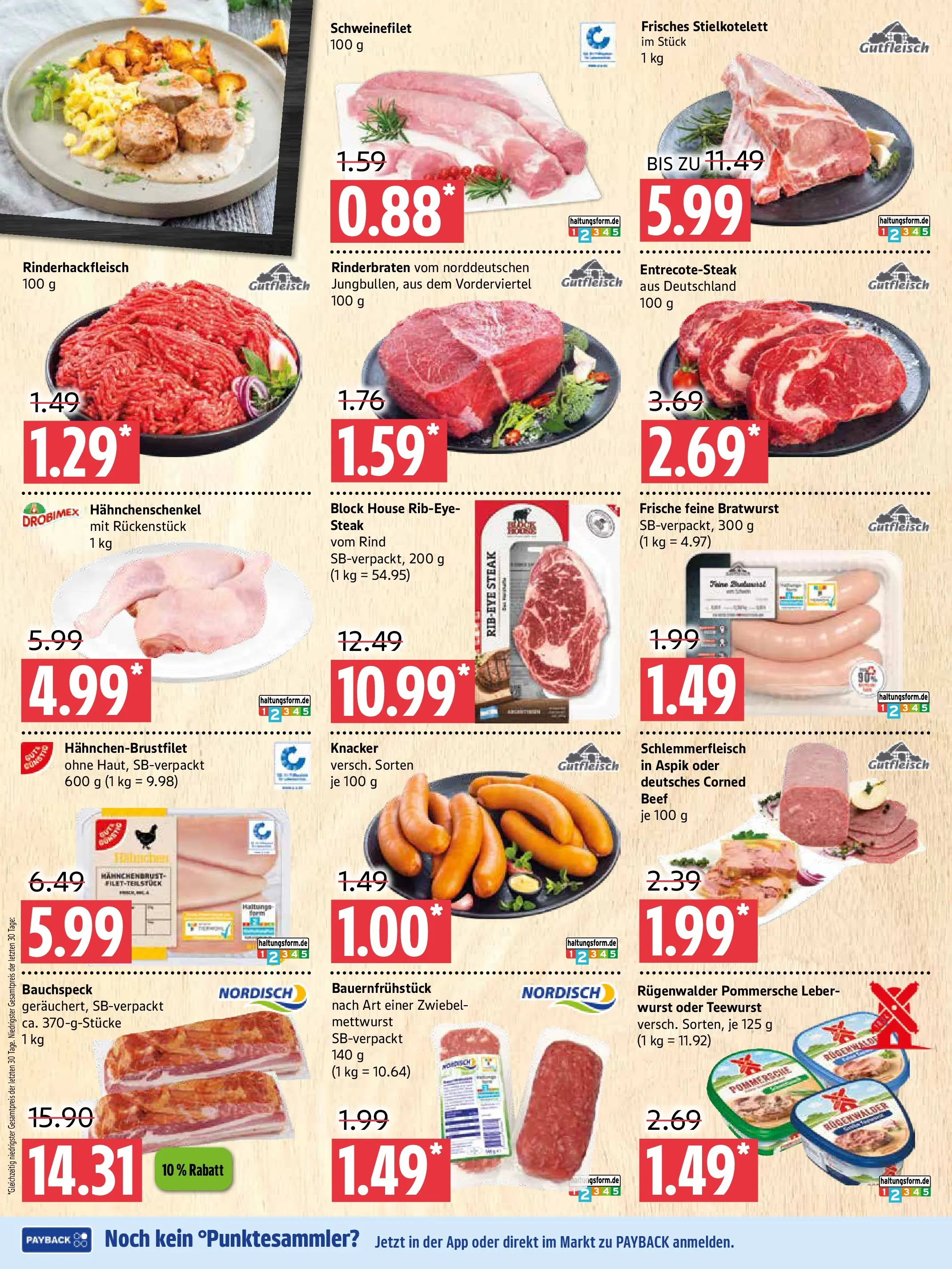 Marktkauf - Marktkauf: Wochenangebote (ab 19.10.2025) » Angebote online | Seite: 2 | Produkte: Hahnchenschenkel, Schweinefilet, Wurst, Steak