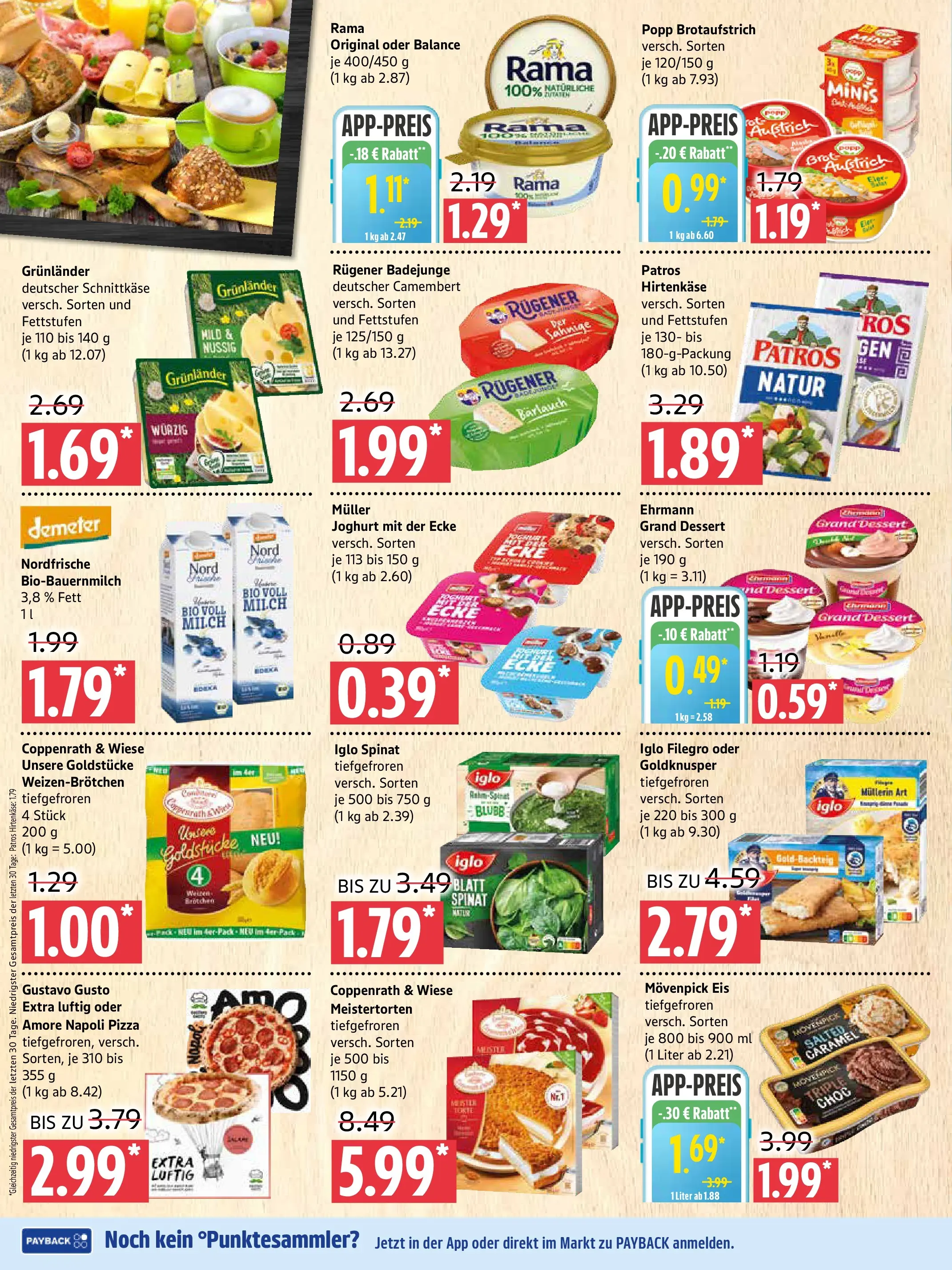 Marktkauf - Marktkauf: Wochenangebote (ab 19.10.2025) » Angebote online | Seite: 4 | Produkte: Gustavo gusto, Milch, Joghurt, Movenpick eis