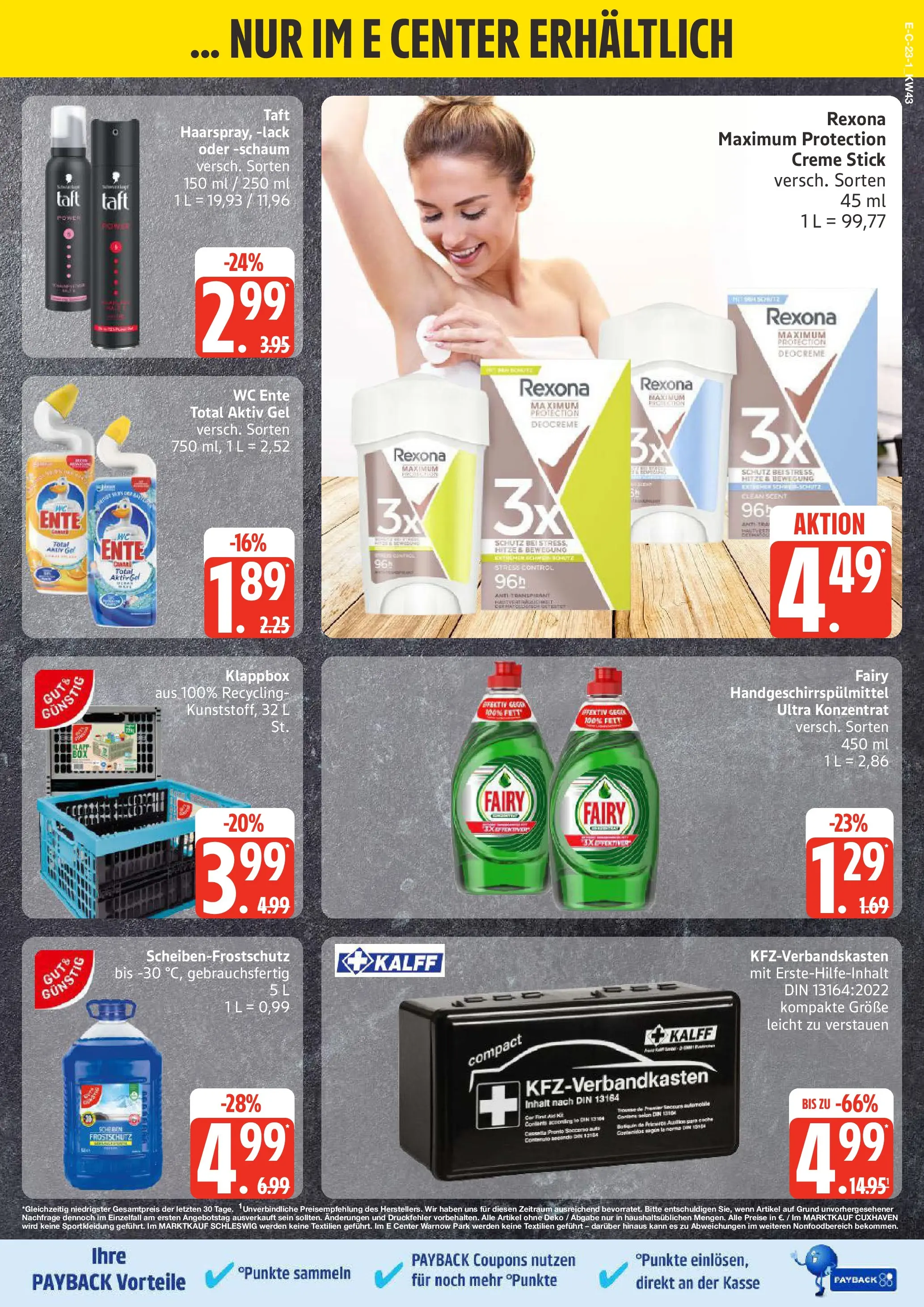Edeka prospekt Stralsund	 (ab 19.10.2025) » Angebote Online | Seite: 23 | Produkte: Box, Creme, Deodorant, Ente