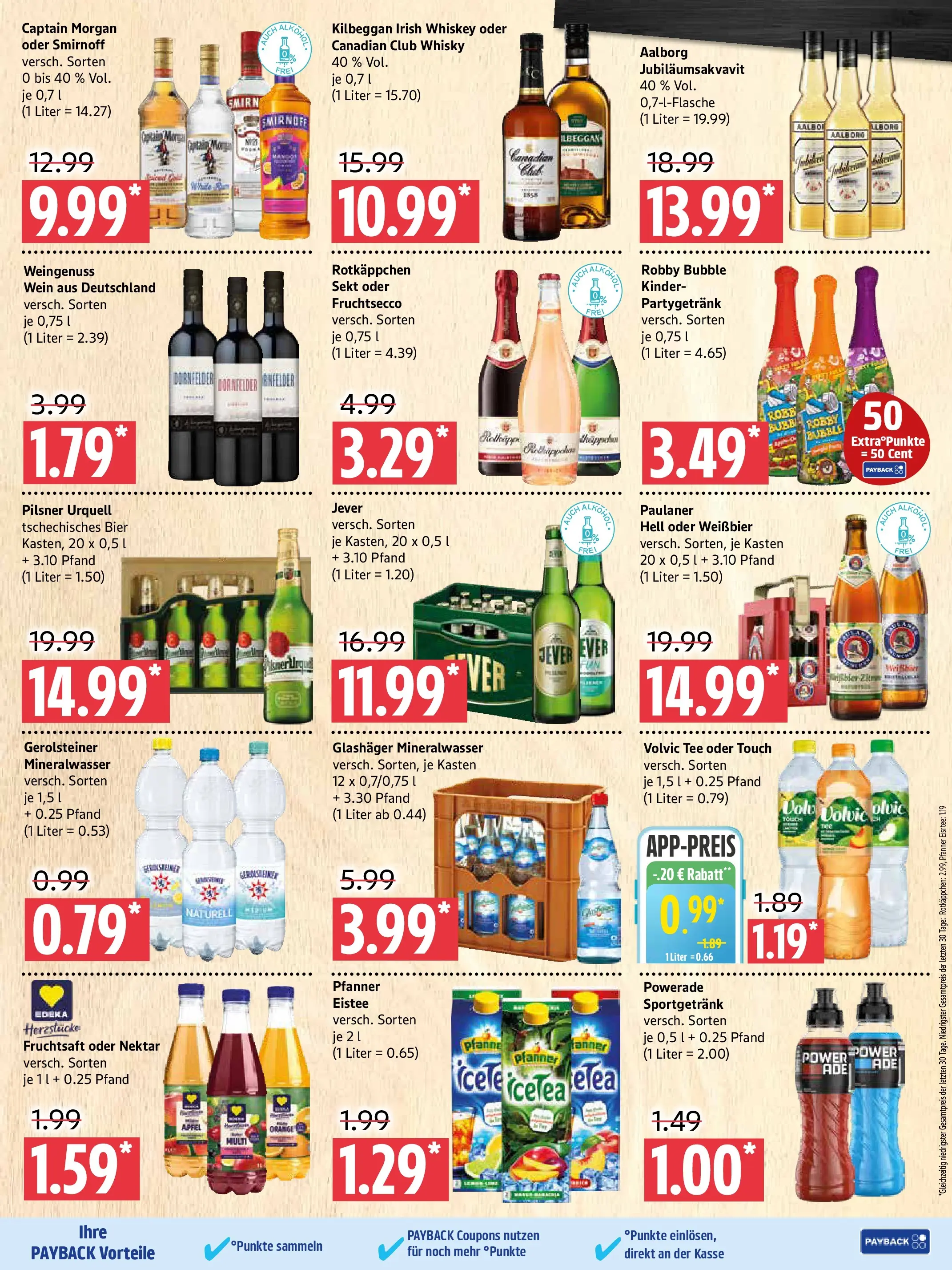 Marktkauf - Marktkauf: Wochenangebote (ab 19.10.2025) » Angebote online | Seite: 7 | Produkte: Volvic tee, Fruchtsecco, Pilsner urquell, Fruchtsaft