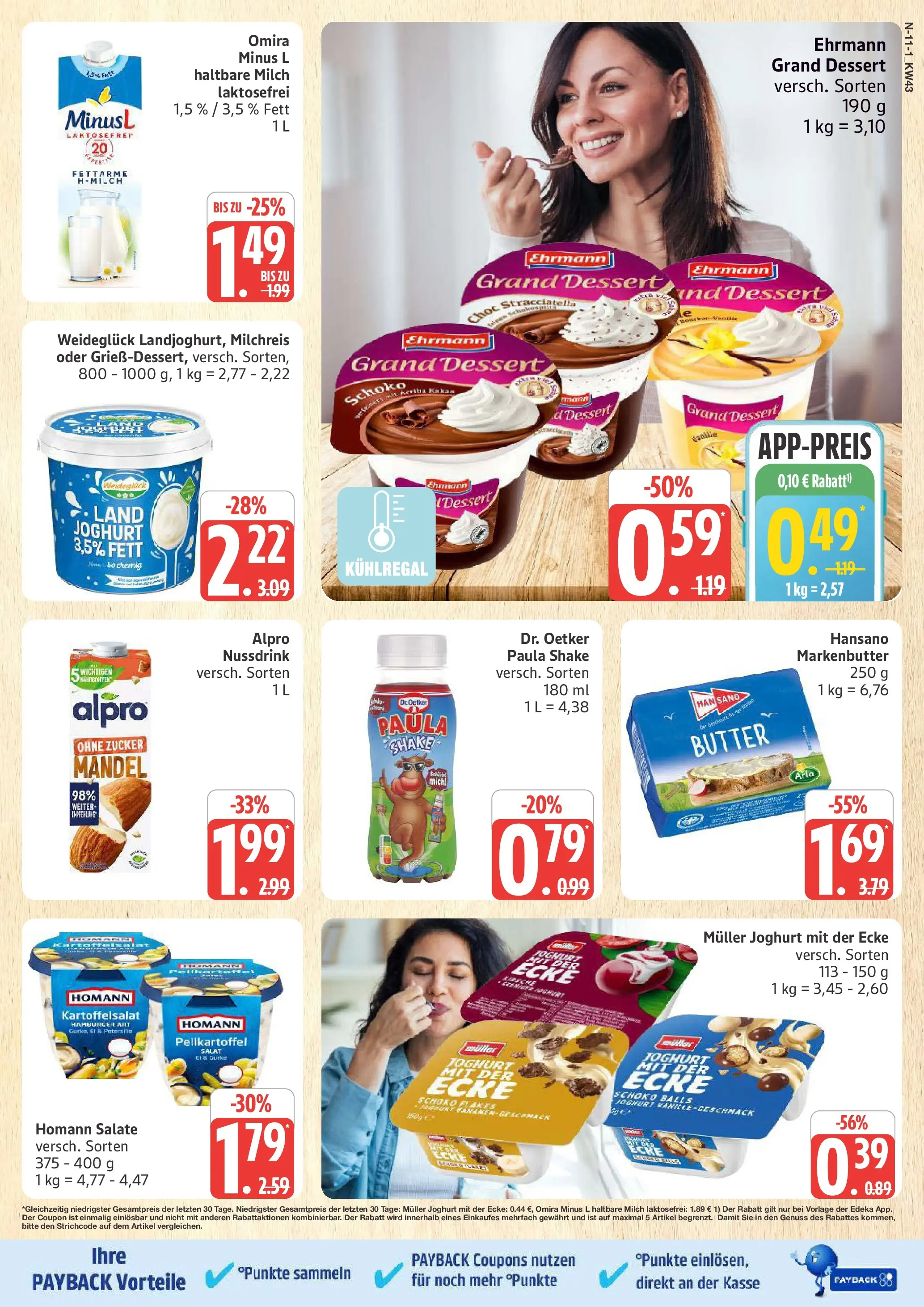 Marktkauf - Marktkauf: Wochenangebote (ab 19.10.2025) » Angebote online | Seite: 11 | Produkte: Butter, Joghurt, Zucker, Salat