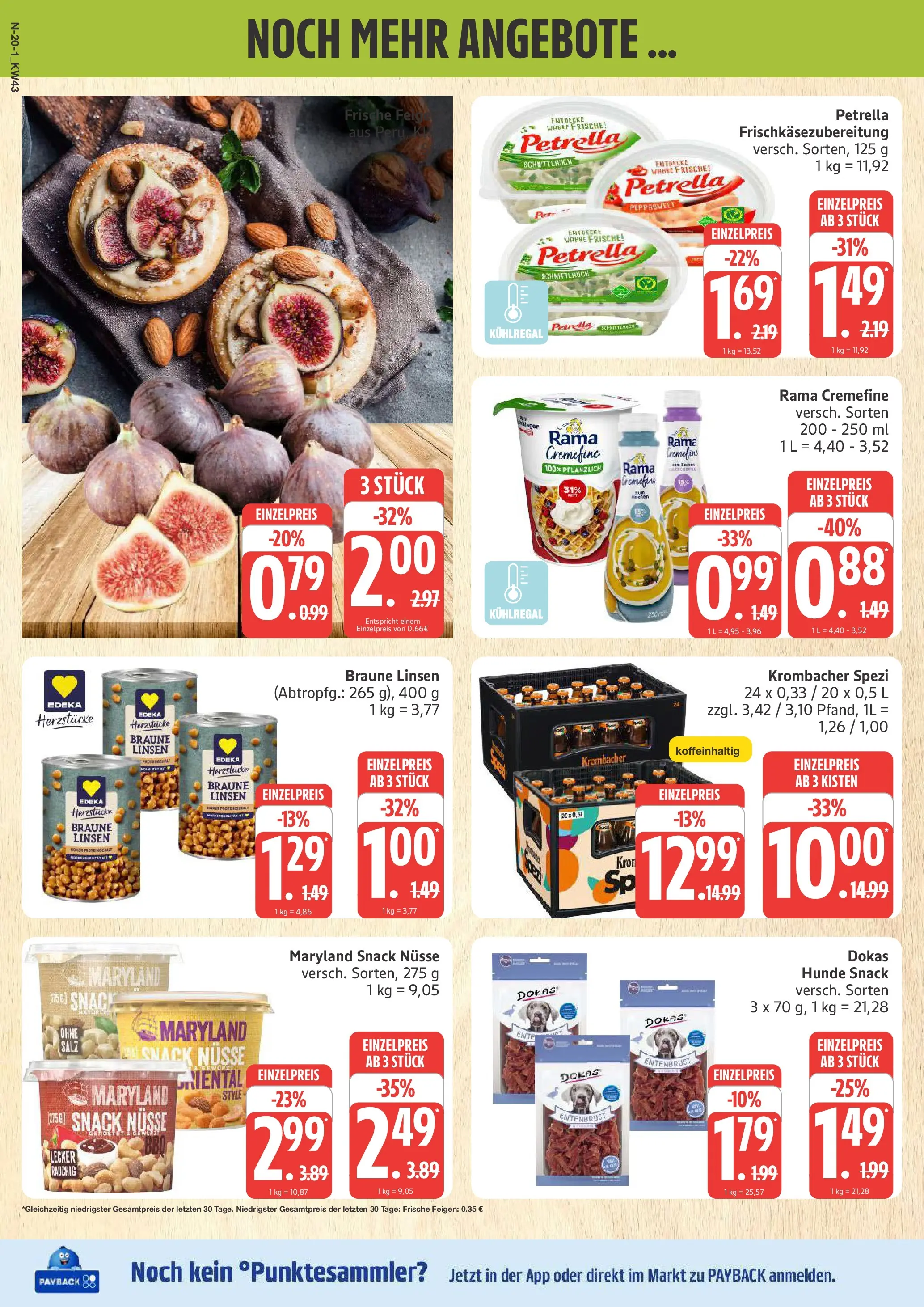 Marktkauf - Marktkauf: Wochenangebote (ab 19.10.2025) » Angebote online | Seite: 20 | Produkte: Rama, Rama cremefine, Nüsse, Ente