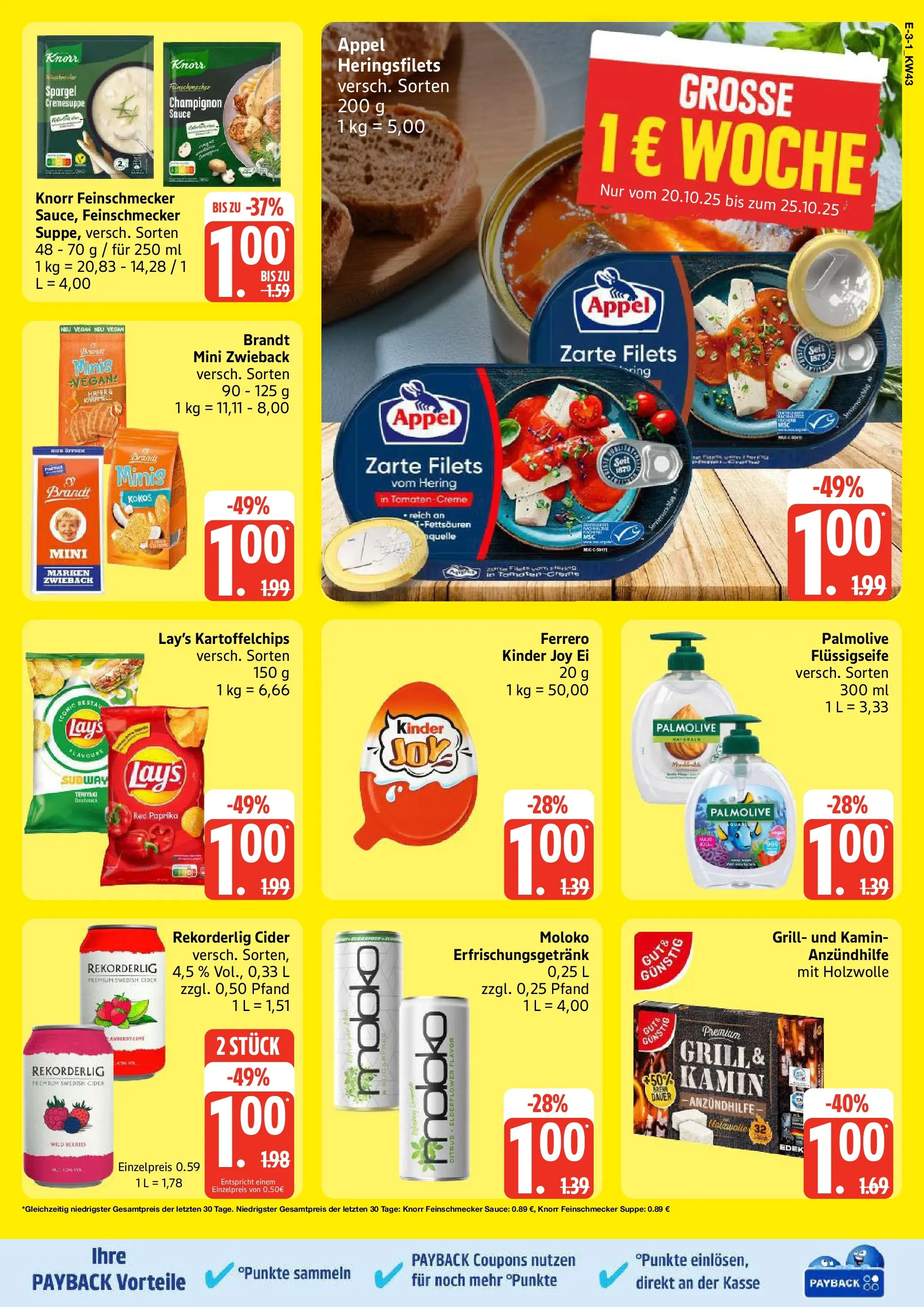 Edeka prospekt Ratzeburg	 (ab 19.10.2025) » Angebote Online | Seite: 3