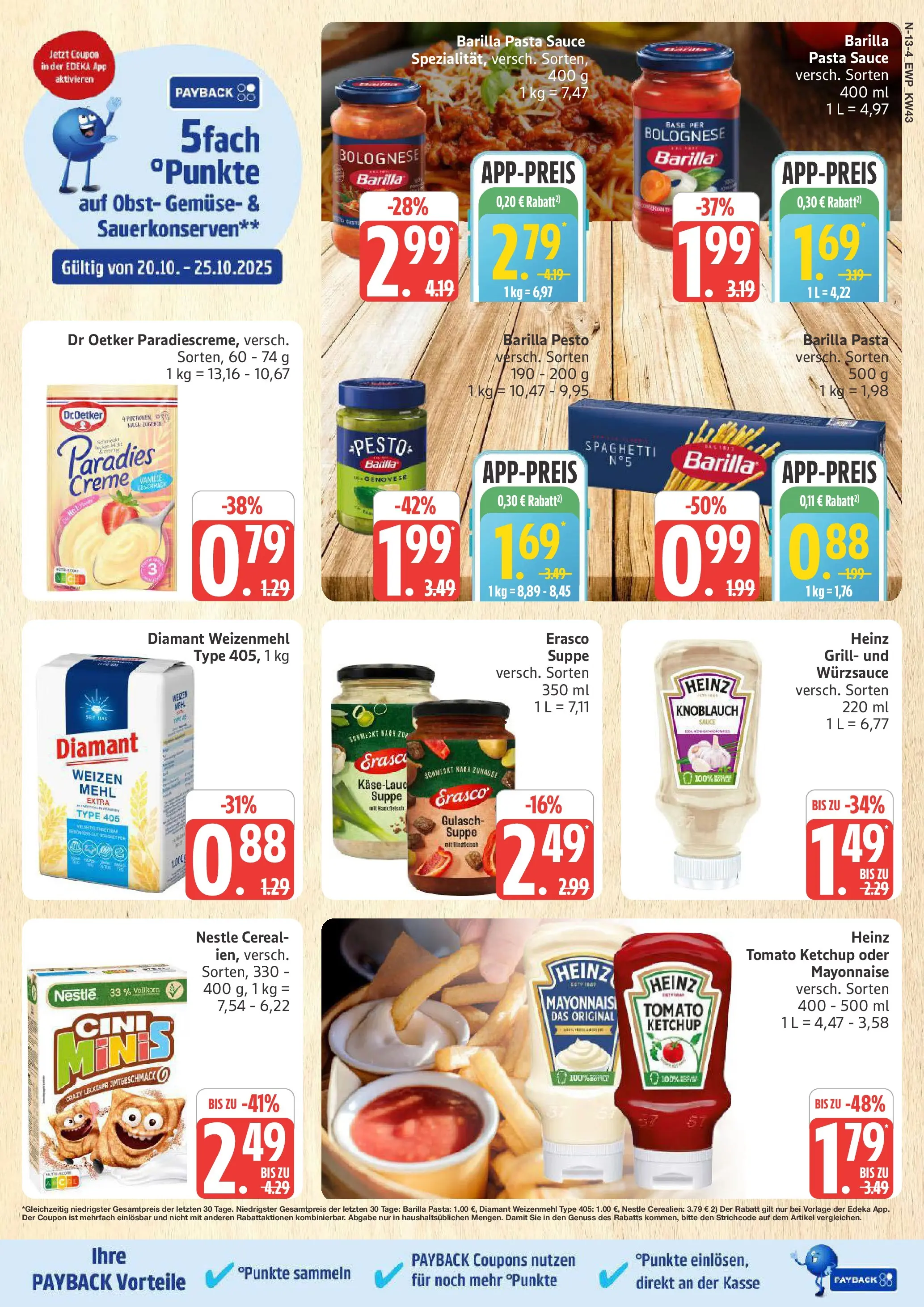 Marktkauf - Marktkauf: Wochenangebote (ab 19.10.2025) » Angebote online | Seite: 13 | Produkte: Obst, Gulasch, Erasco, Ketchup