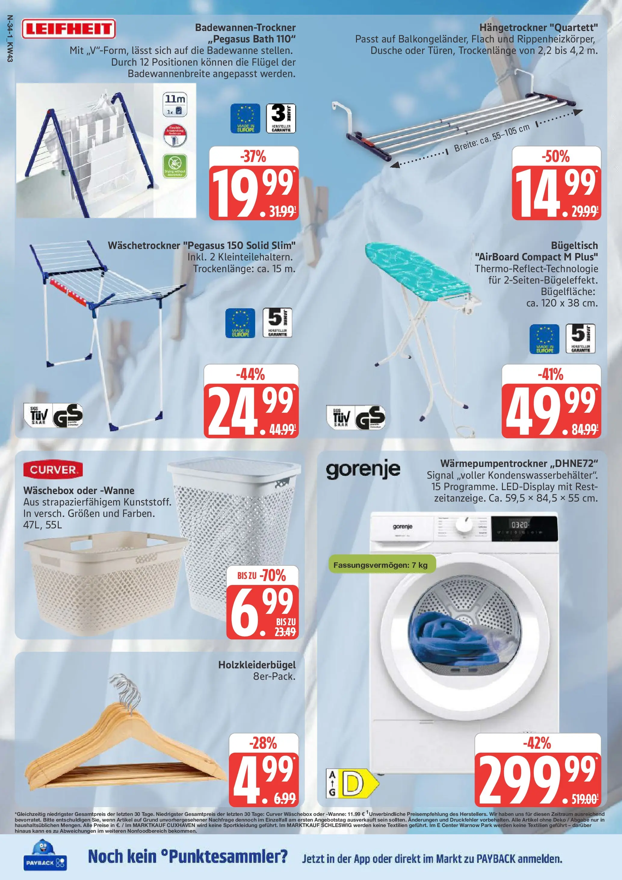 Marktkauf - Marktkauf: Wochenangebote (ab 19.10.2025) » Angebote online | Seite: 34 | Produkte: Gorenje, Dusche