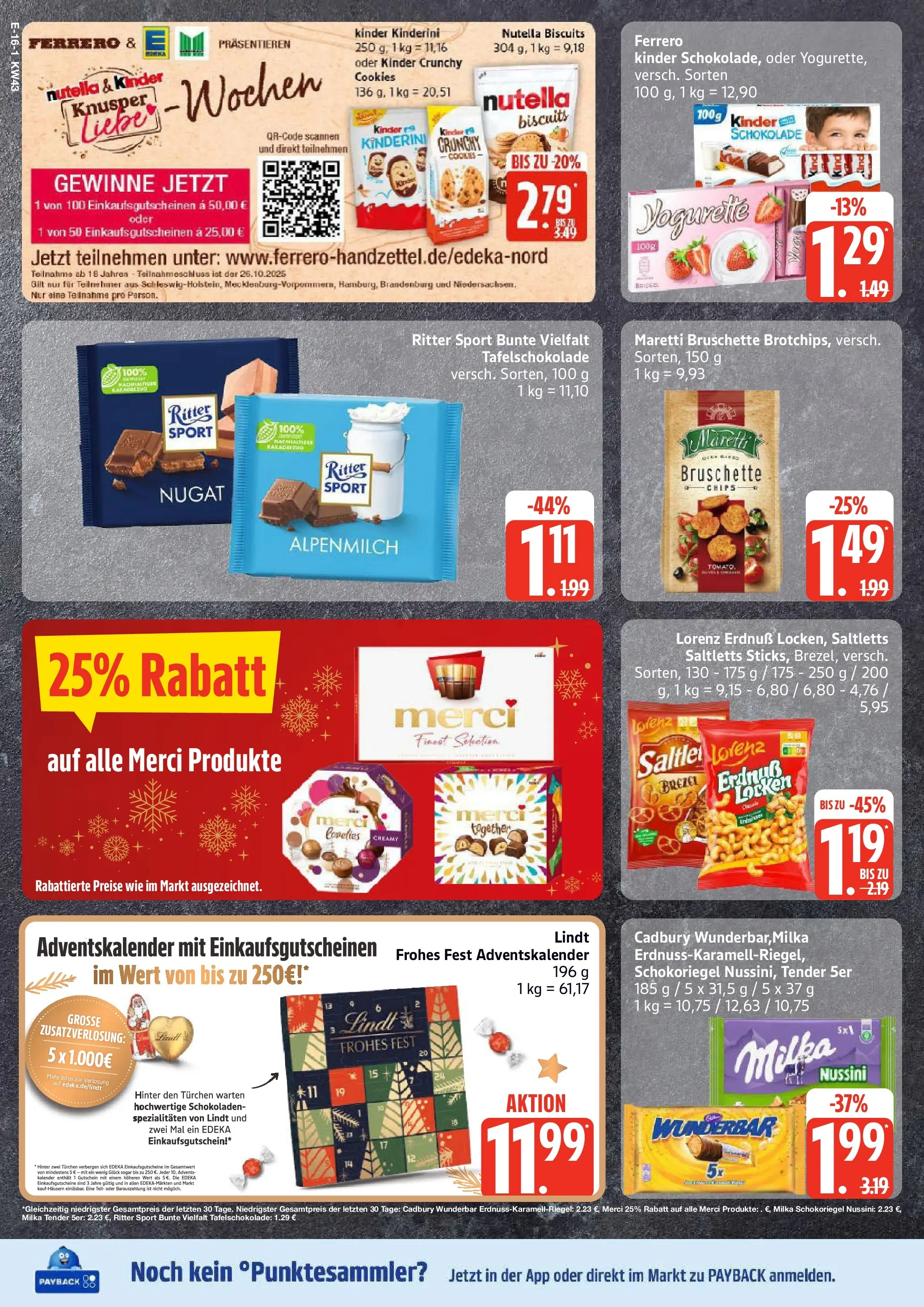 Edeka prospekt Ratzeburg	 (ab 19.10.2025) » Angebote Online | Seite: 16