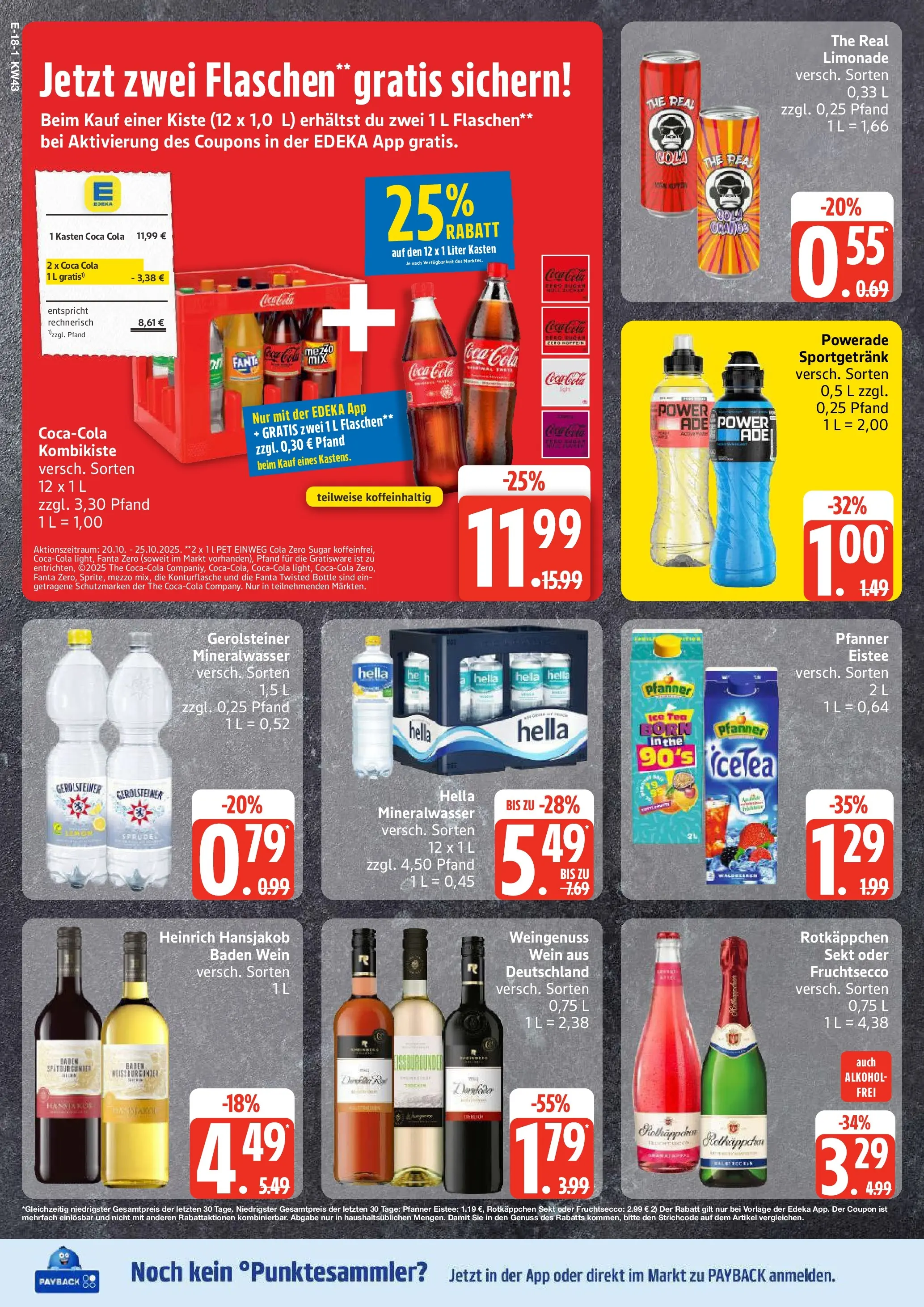 Edeka prospekt Ratzeburg	 (ab 19.10.2025) » Angebote Online | Seite: 18