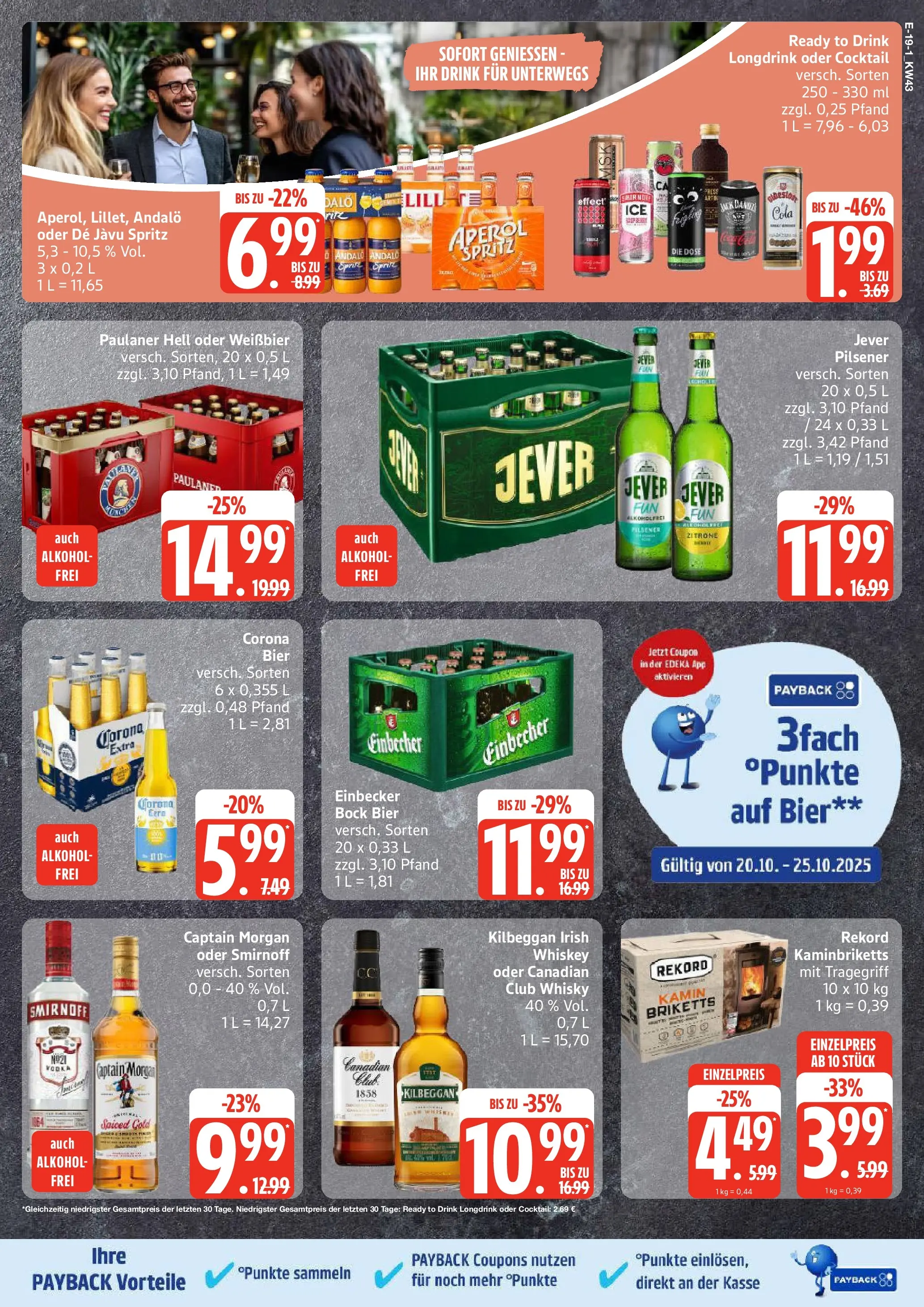 Edeka prospekt Ratzeburg	 (ab 19.10.2025) » Angebote Online | Seite: 19