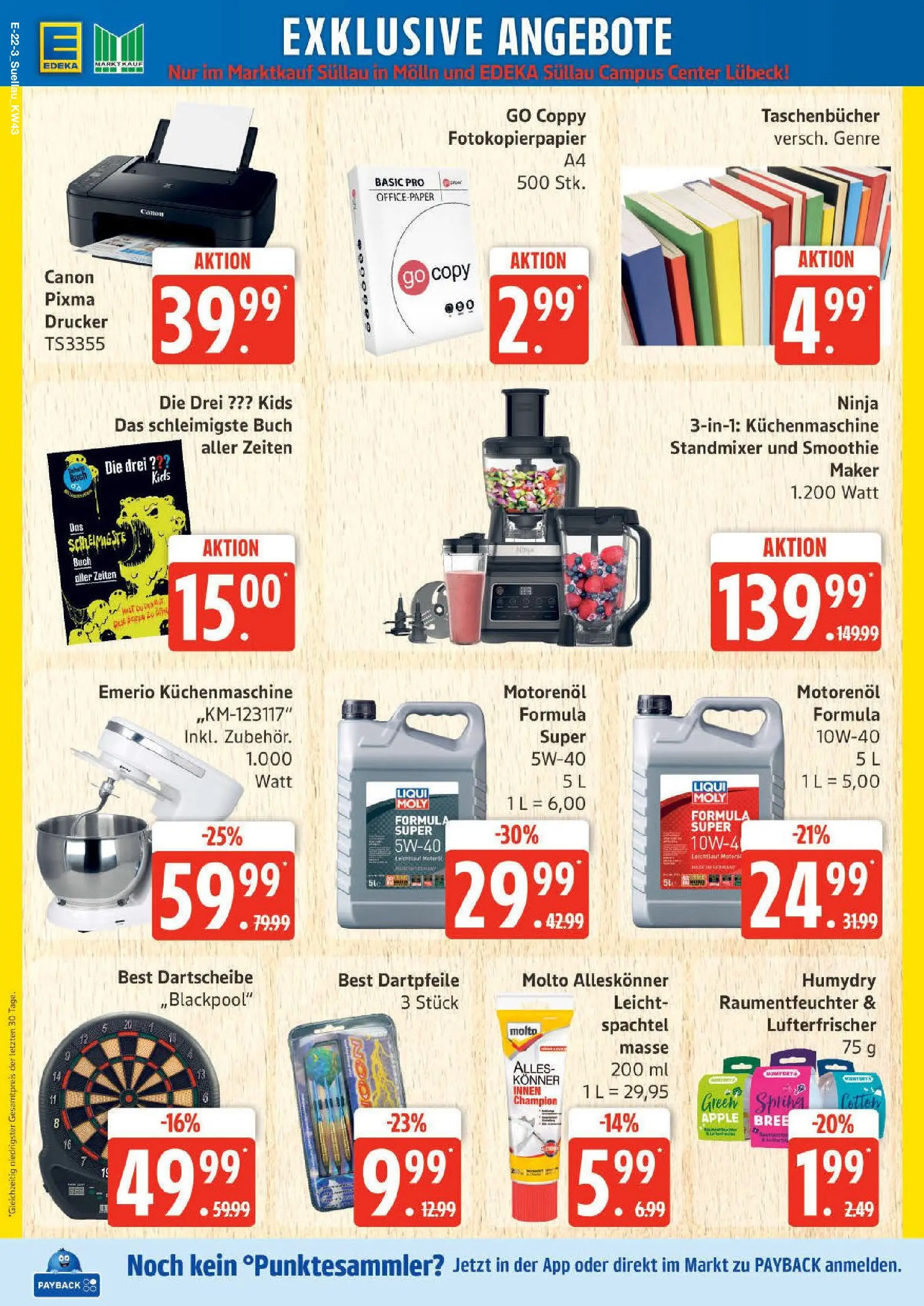 Edeka prospekt Ratzeburg	 (ab 19.10.2025) » Angebote Online | Seite: 22