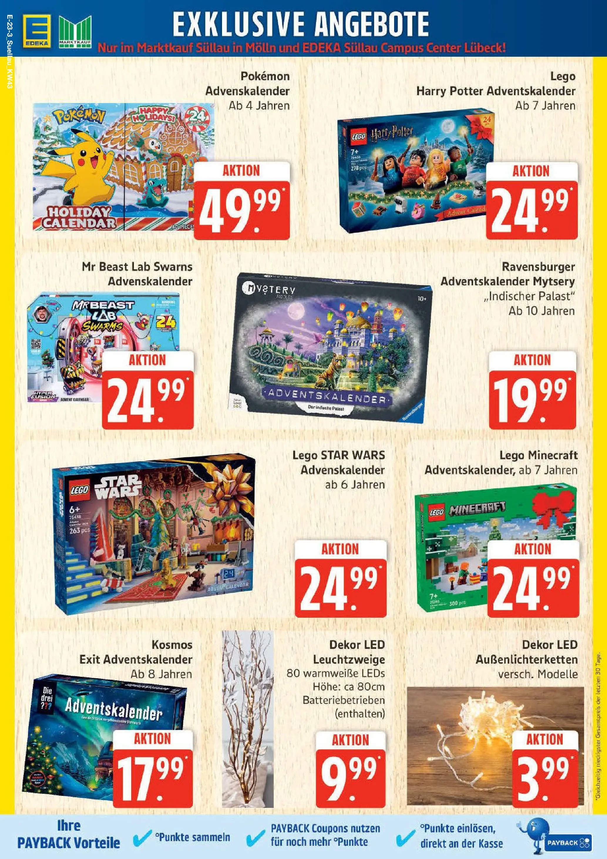 Edeka prospekt Ratzeburg	 (ab 19.10.2025) » Angebote Online | Seite: 23