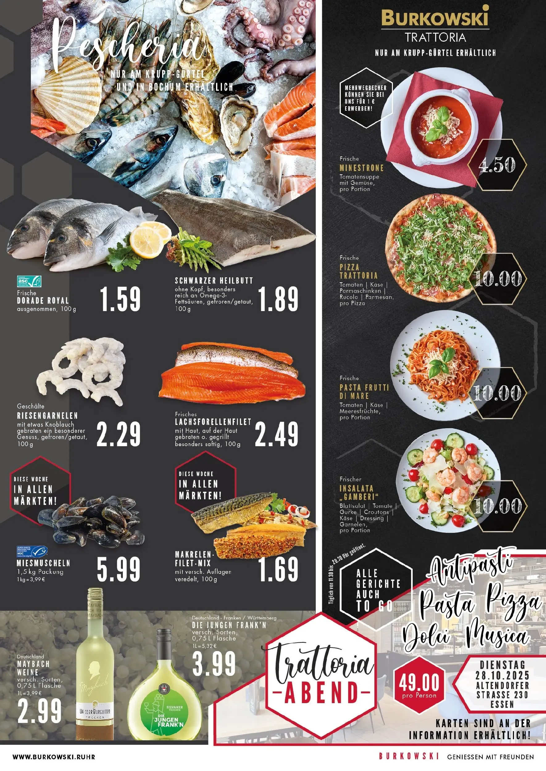 Edeka prospekt Essen	 (ab 20.10.2025) » Angebote Online | Seite: 3 | Produkte: Käse, Tomaten, Knoblauch, Pasta