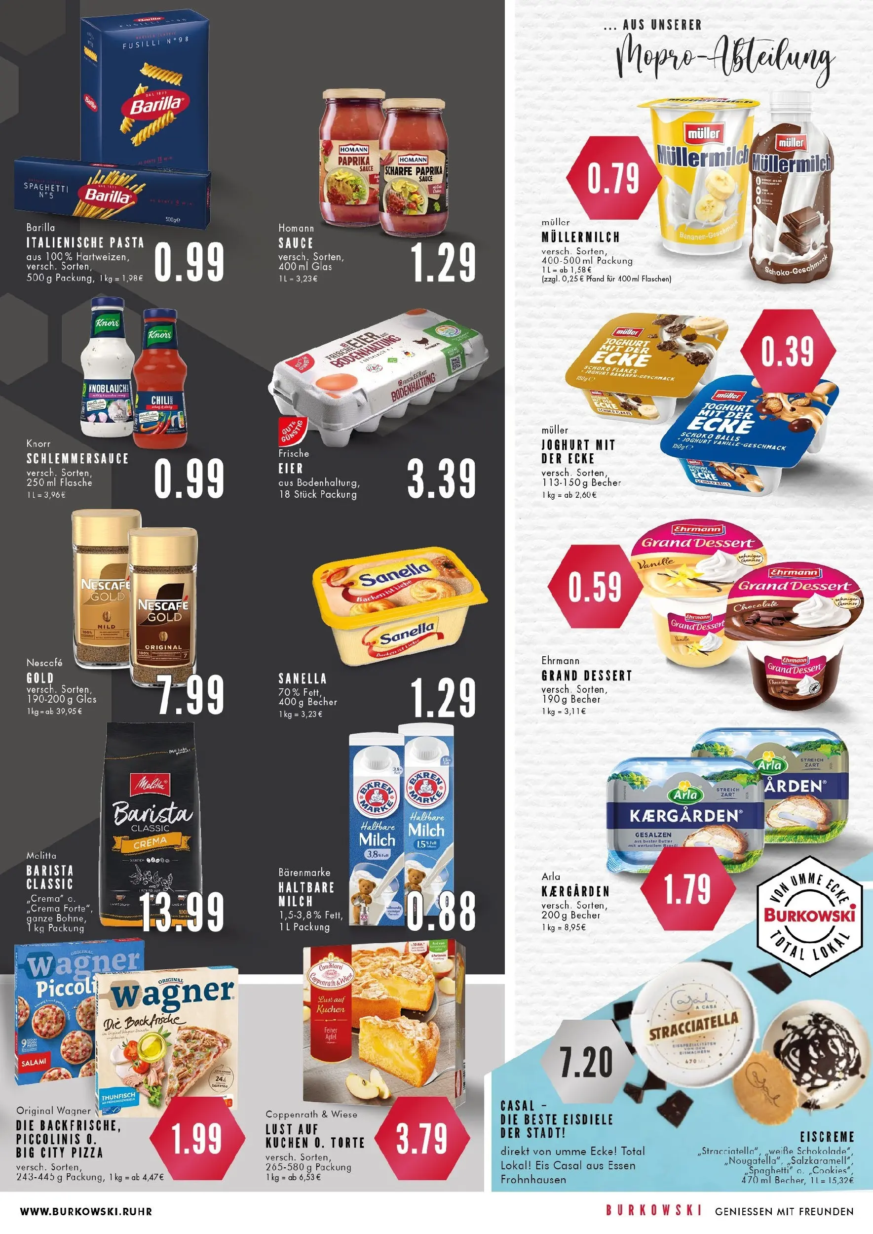 Edeka prospekt Essen	 (ab 20.10.2025) » Angebote Online | Seite: 7 | Produkte: Nescafe, Eier, Paprika, Sanella