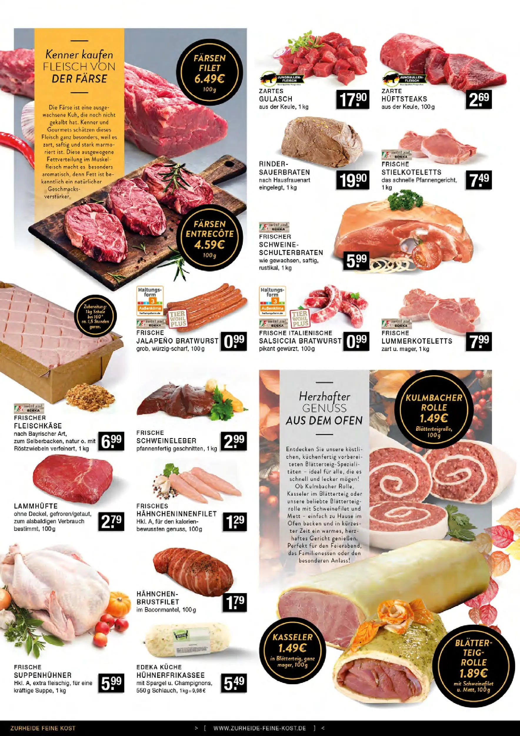 Edeka prospekt Bottrop	 (ab 20.10.2025) » Angebote Online | Seite: 2 | Produkte: Bratwurst, Küche, Spargel, Fleisch