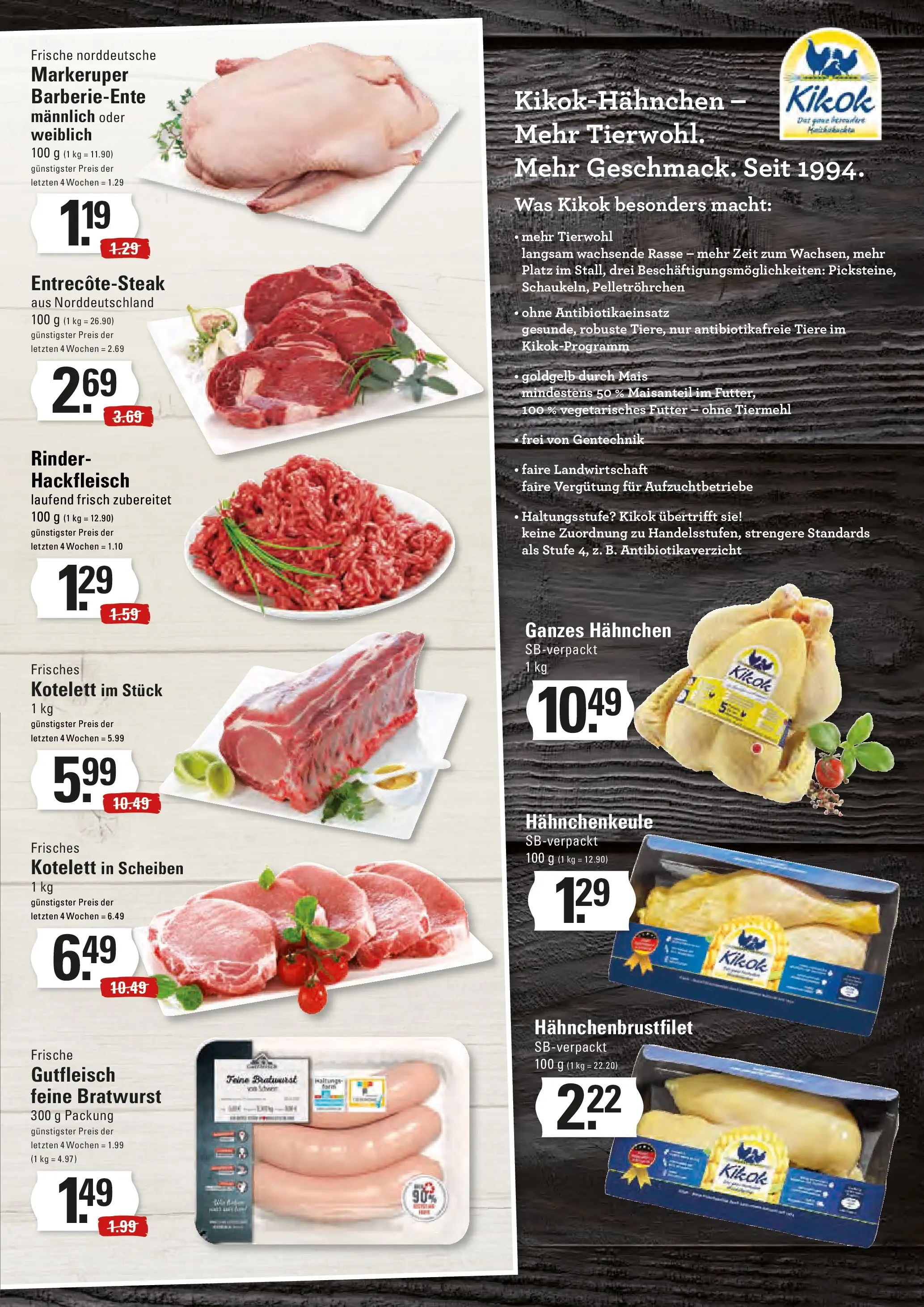 Marktkauf - Marktkauf: Wochenangebote (ab 19.10.2025) » Angebote online | Seite: 5 | Produkte: Hahnchen, Bratwurst, Hackfleisch