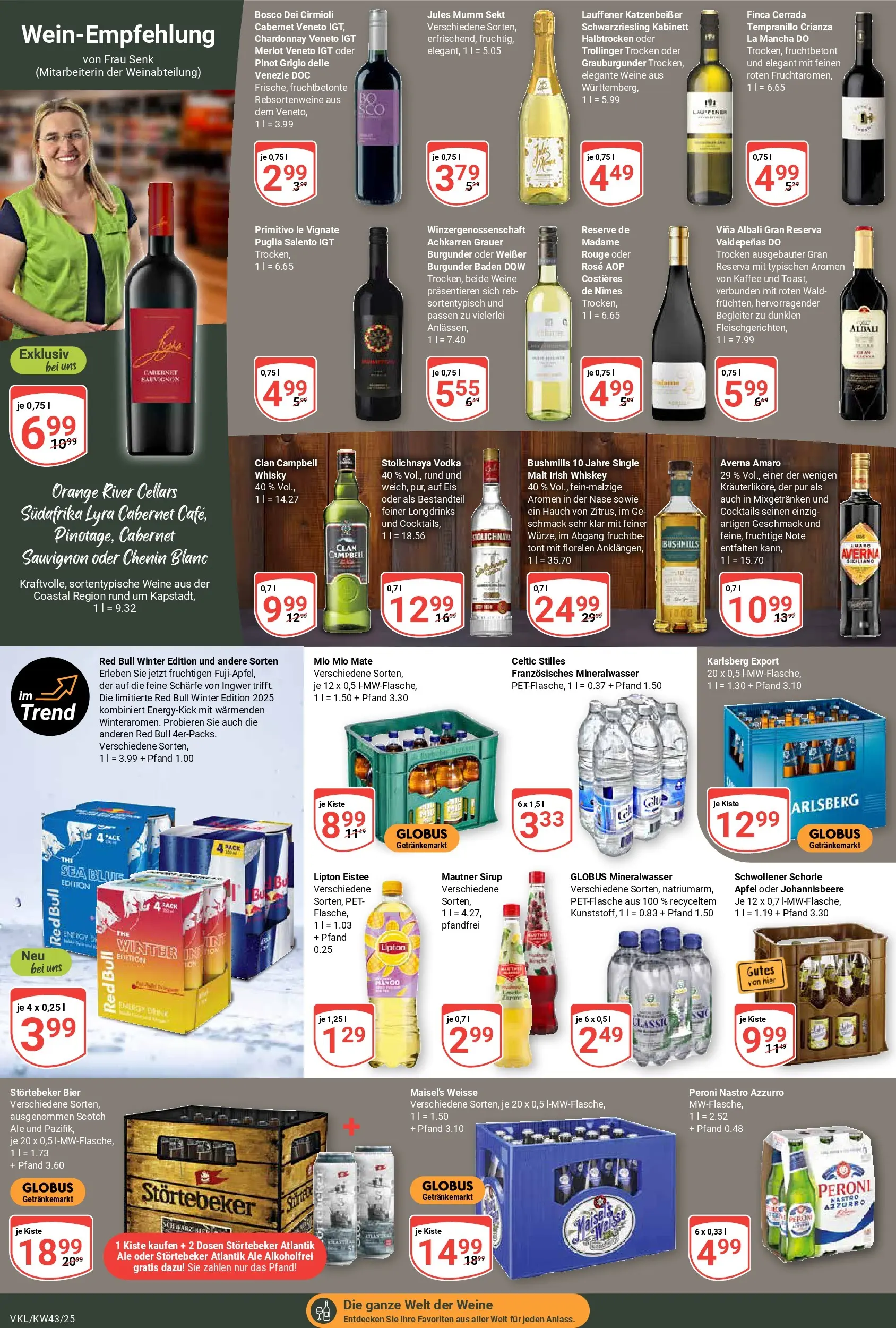 Globus prospekt Völklingen	 (ab 19.10.2025) » Angebote online | Seite: 21 | Produkte: Mumm sekt, Äpfel, Rouge, Vodka