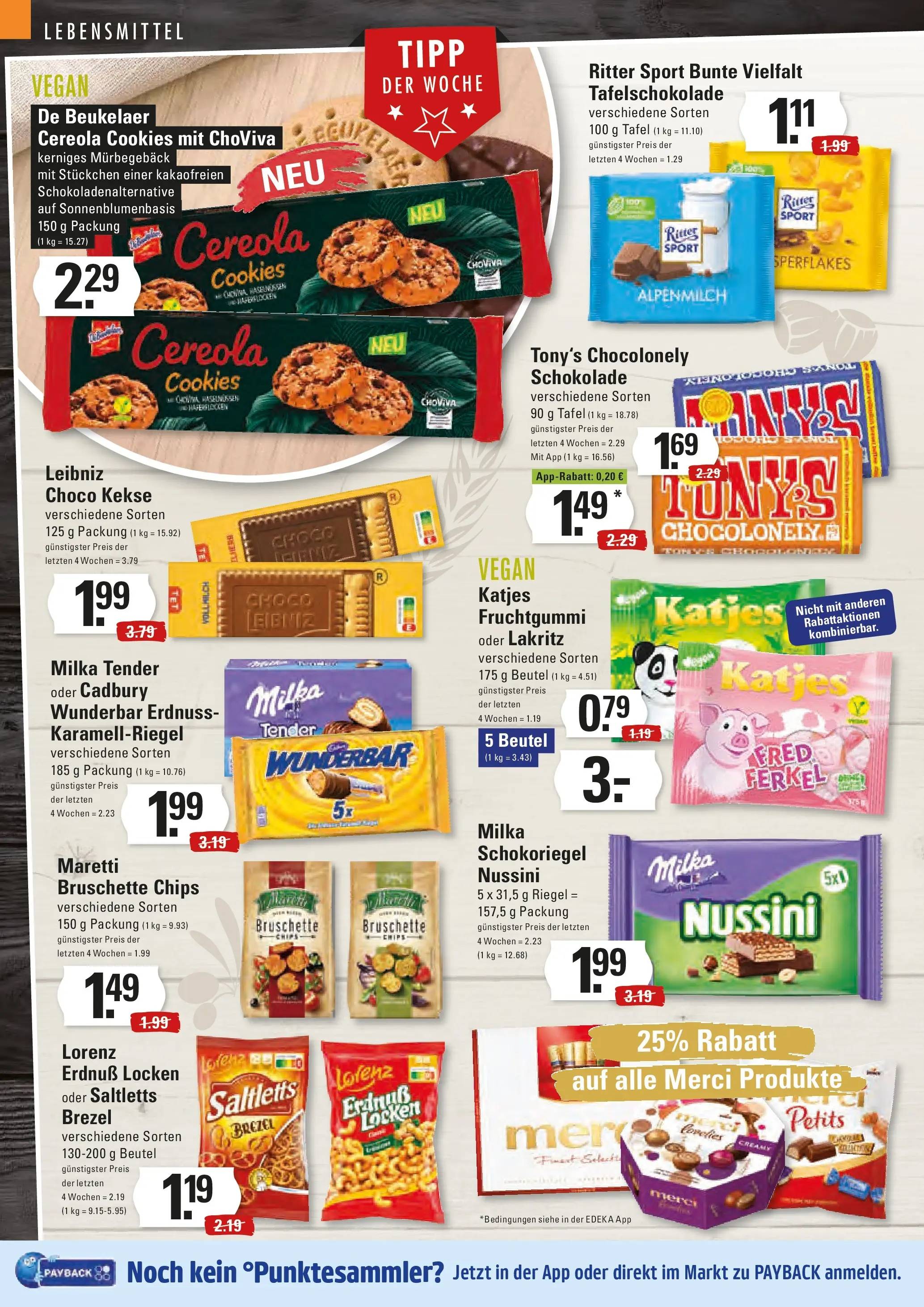 Marktkauf - Marktkauf: Wochenangebote (ab 19.10.2025) » Angebote online | Seite: 12 | Produkte: Merci, Ritter sport, Katjes, Chips