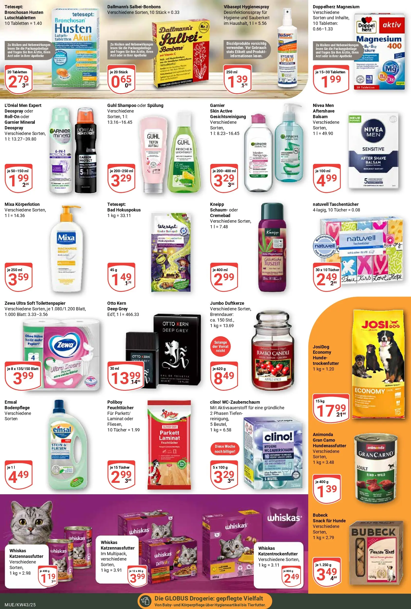 Globus prospekt Mühldorf	 (ab 19.10.2025) » Angebote online | Seite: 22