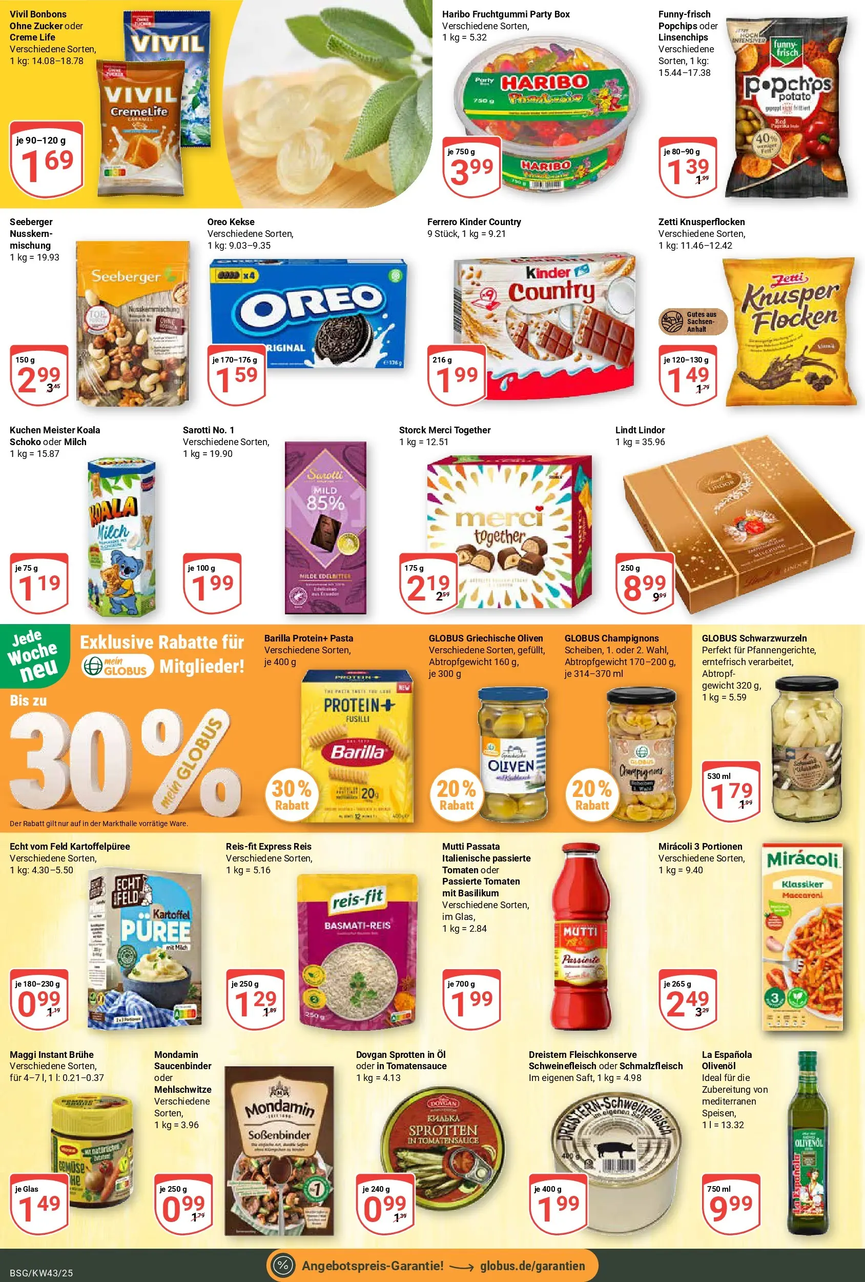 Globus prospekt Braunschweig	 (ab 19.10.2025) » Angebote online | Seite: 17 | Produkte: Basmatireis, Box, Fleisch, Flocken