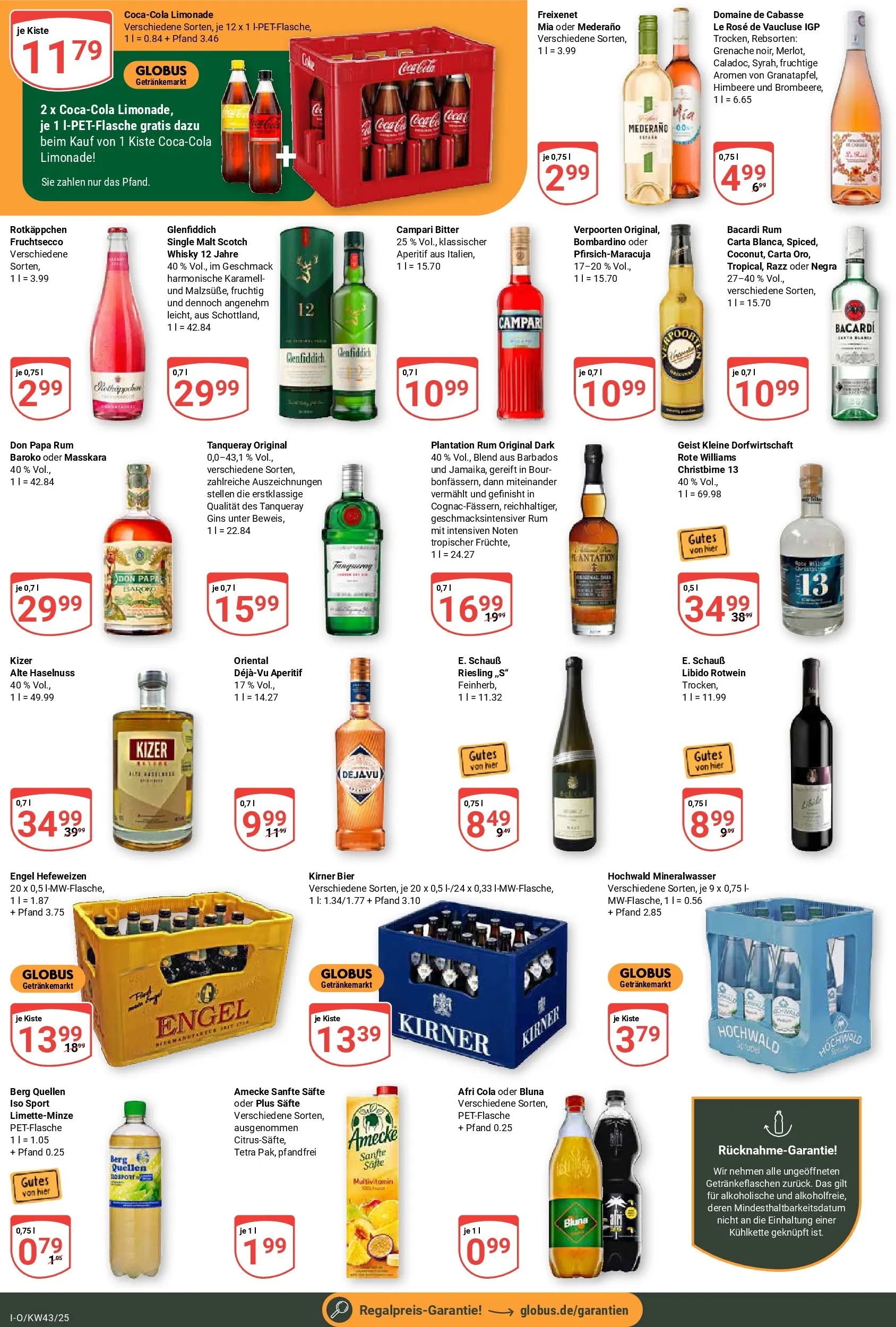Globus prospekt Idar-Oberstein	 (ab 19.10.2025) » Angebote online | Seite: 3 | Produkte: Freixenet, Campari, Himbeere, Rotkäppchen