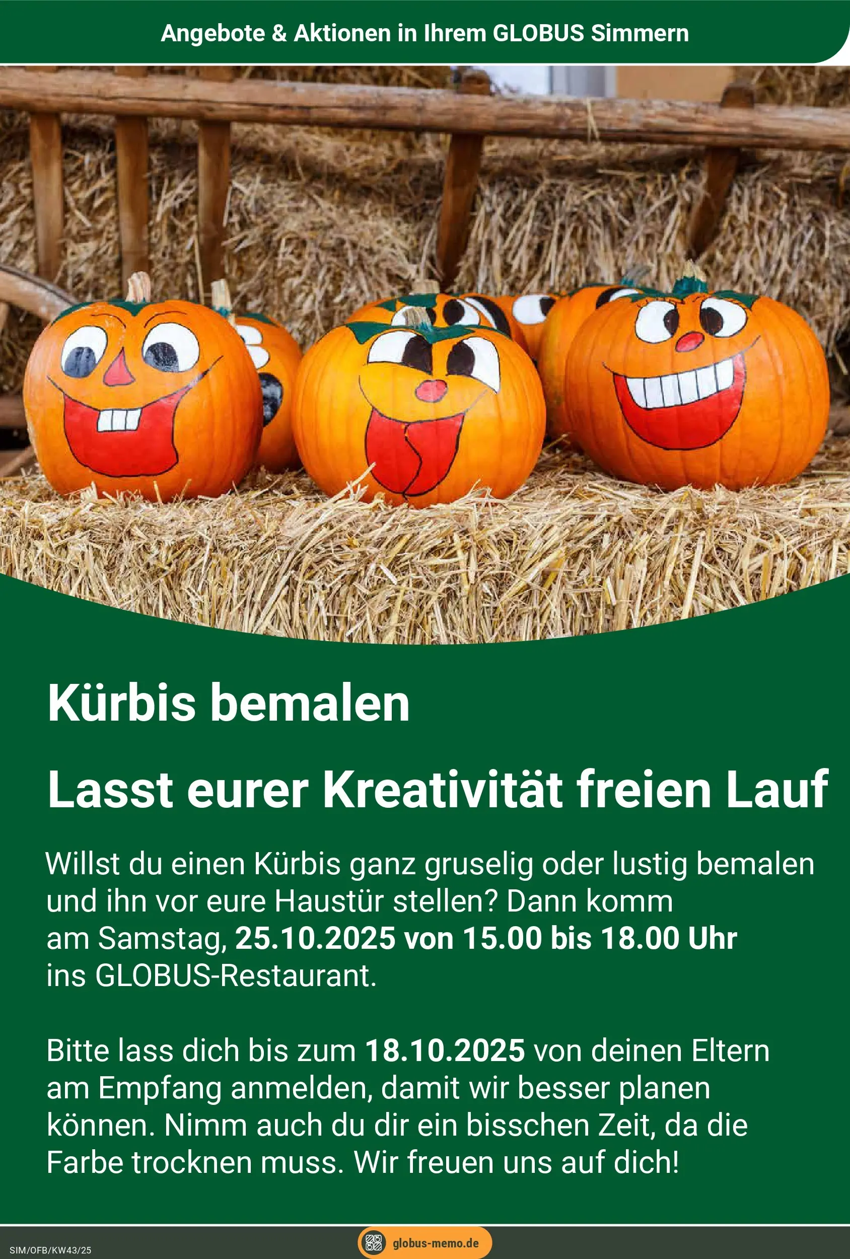 Globus prospekt Simmern	 (ab 19.10.2025) » Angebote online | Seite: 23 | Produkte: Kürbis, Uhr