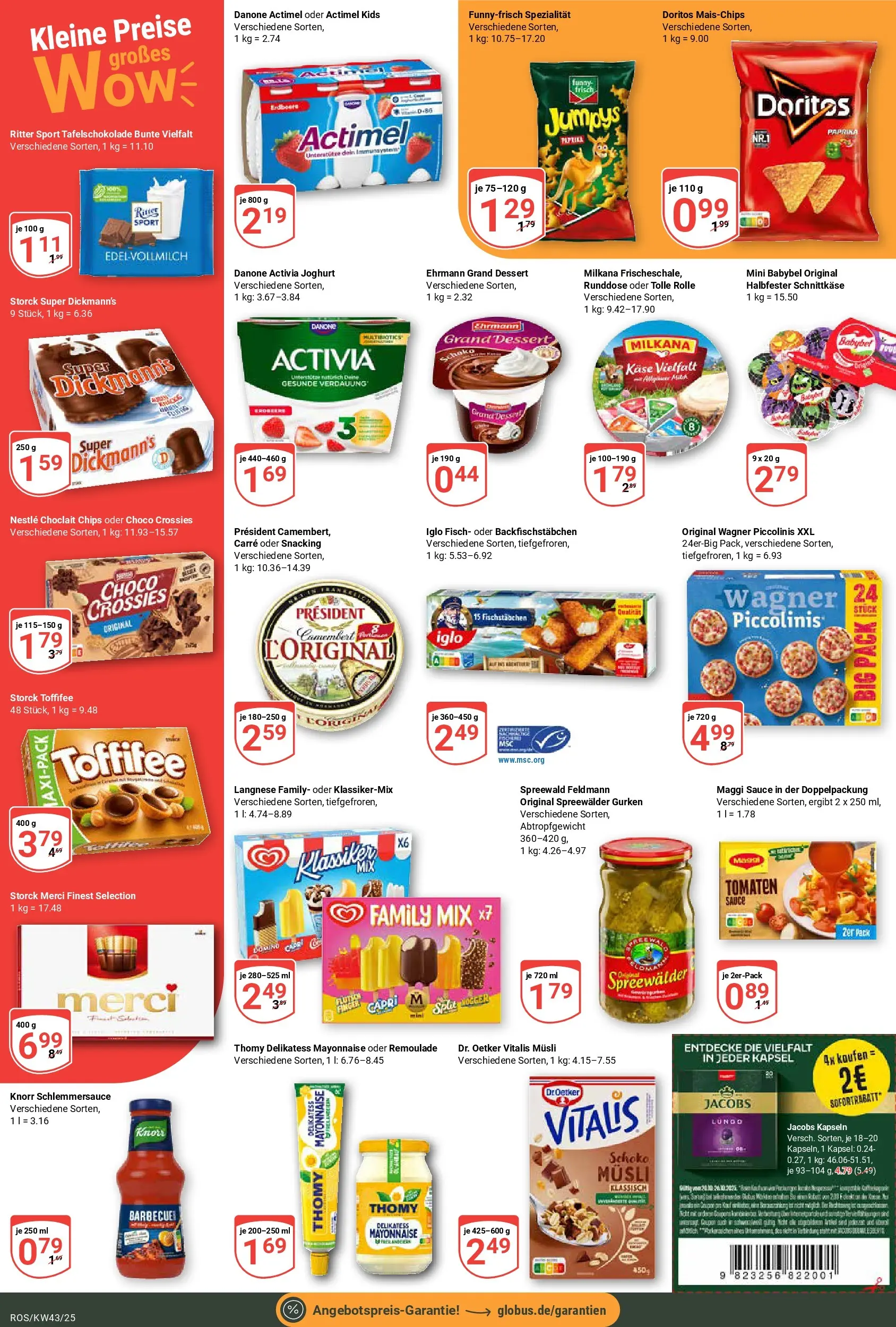 Globus prospekt Lambrechtshagen	 (ab 19.10.2025) » Angebote online | Seite: 2 | Produkte: Musli, Funny frisch, Tomaten, Piccolinis